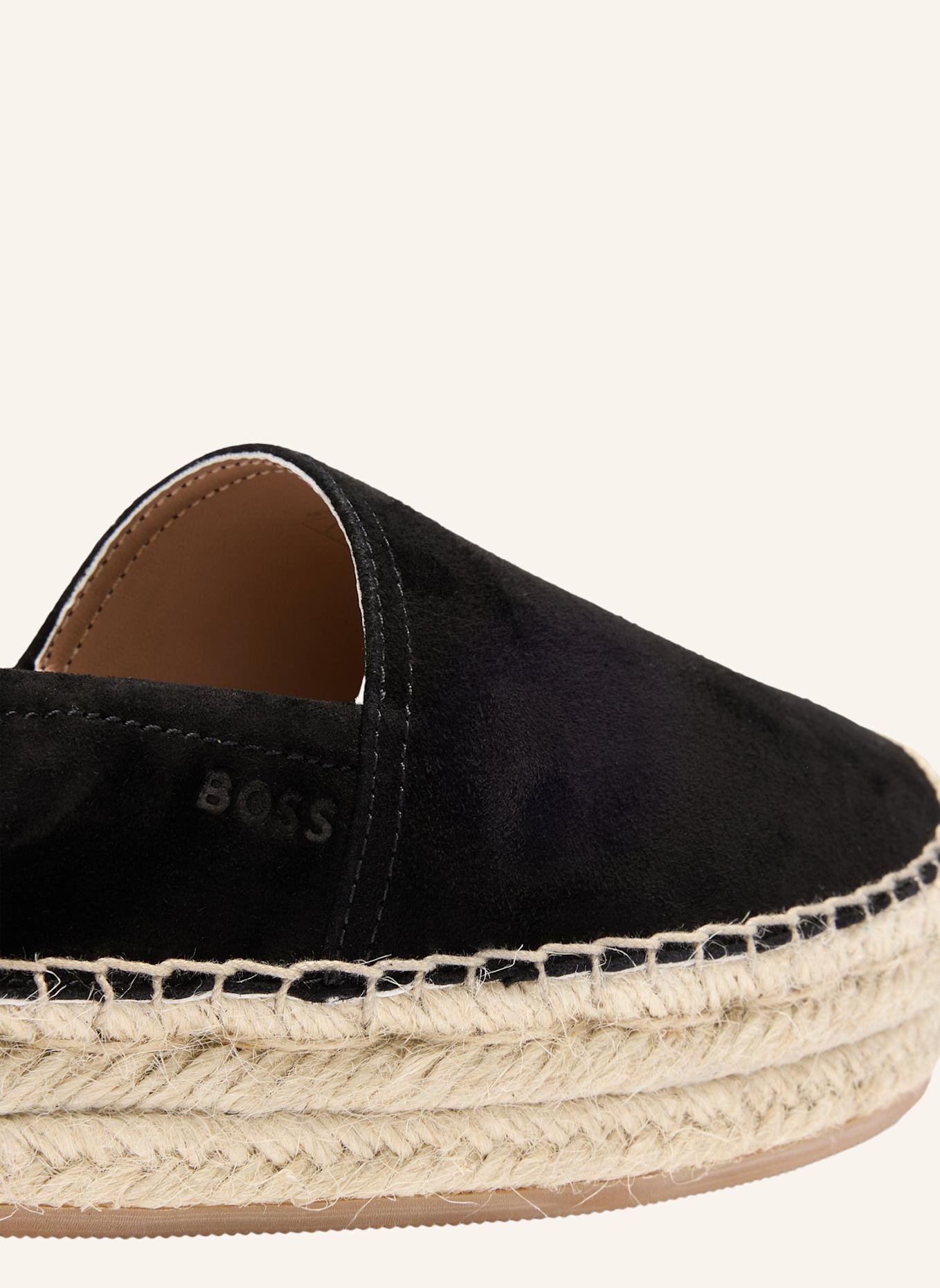 BOSS Flacher Schuh MADEIRA_SLON_SD: SCHWARZ