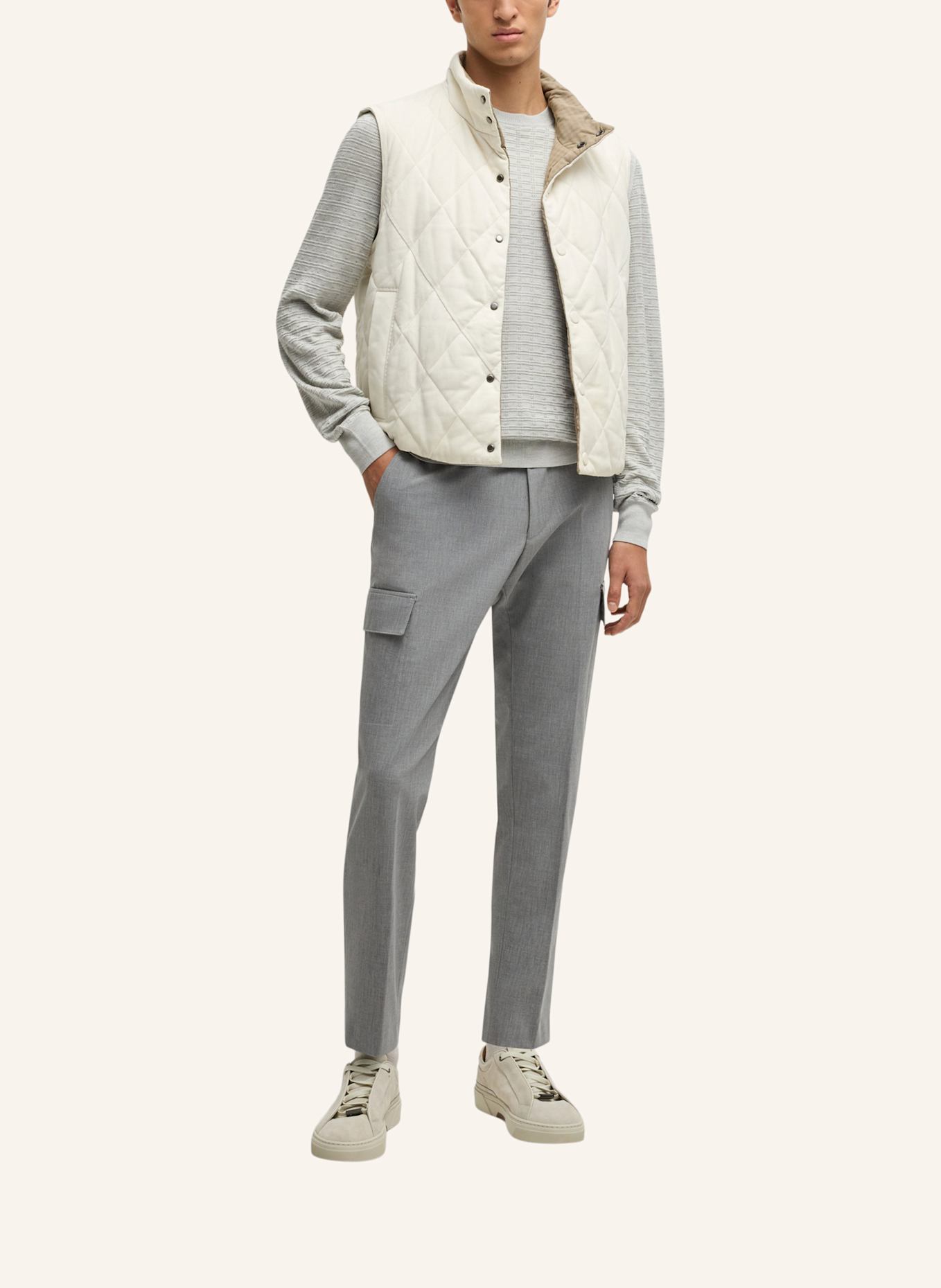 BOSS Pullover L-BANIEL Regular Fit: GRAU