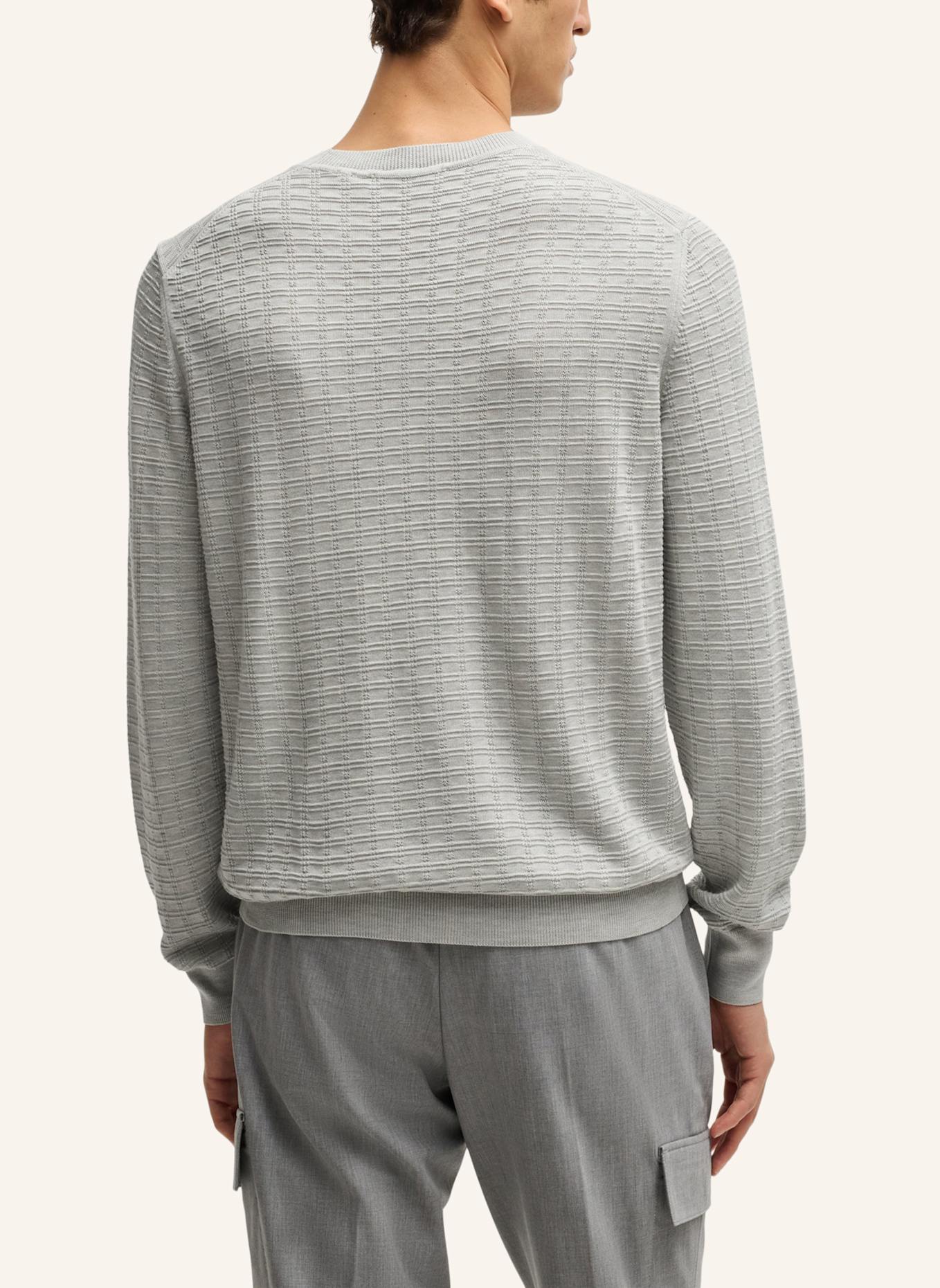 BOSS Pullover L-BANIEL Regular Fit: GRAU