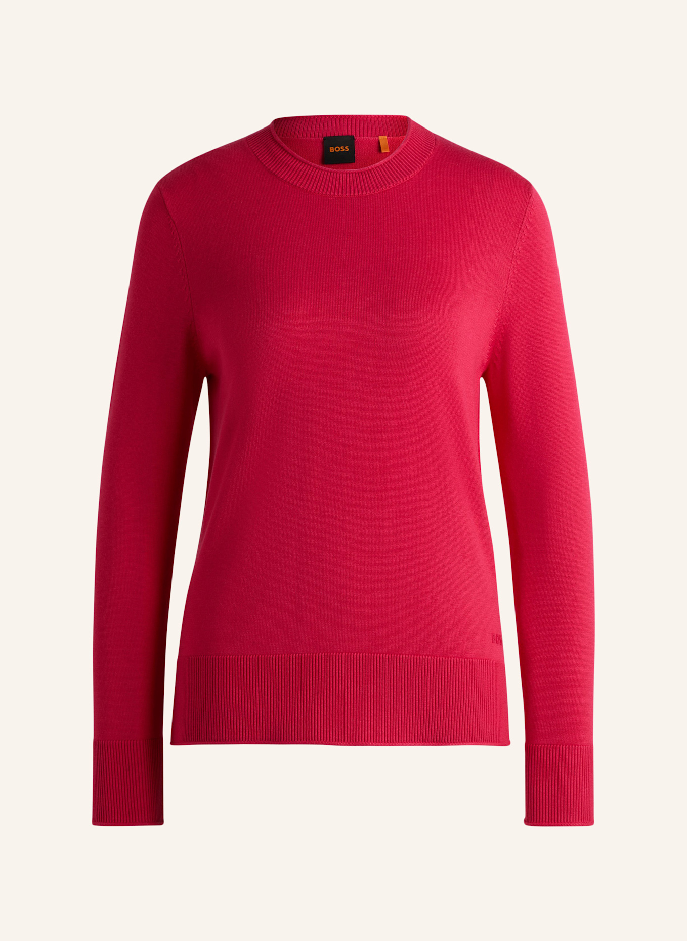 BOSS Pullover C_FANIKALES Regular Fit: PINK