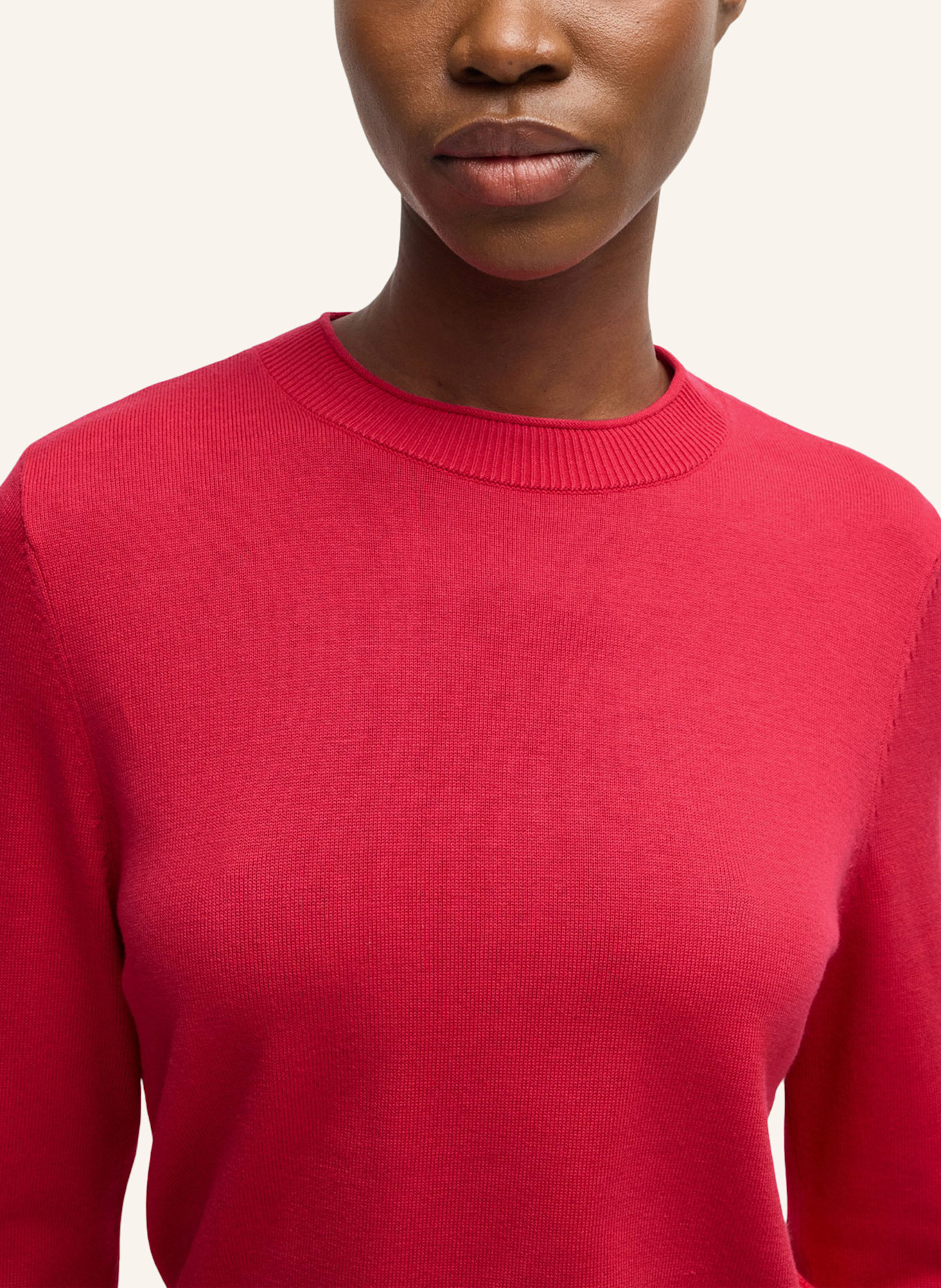 BOSS Pullover C_FANIKALES Regular Fit: PINK