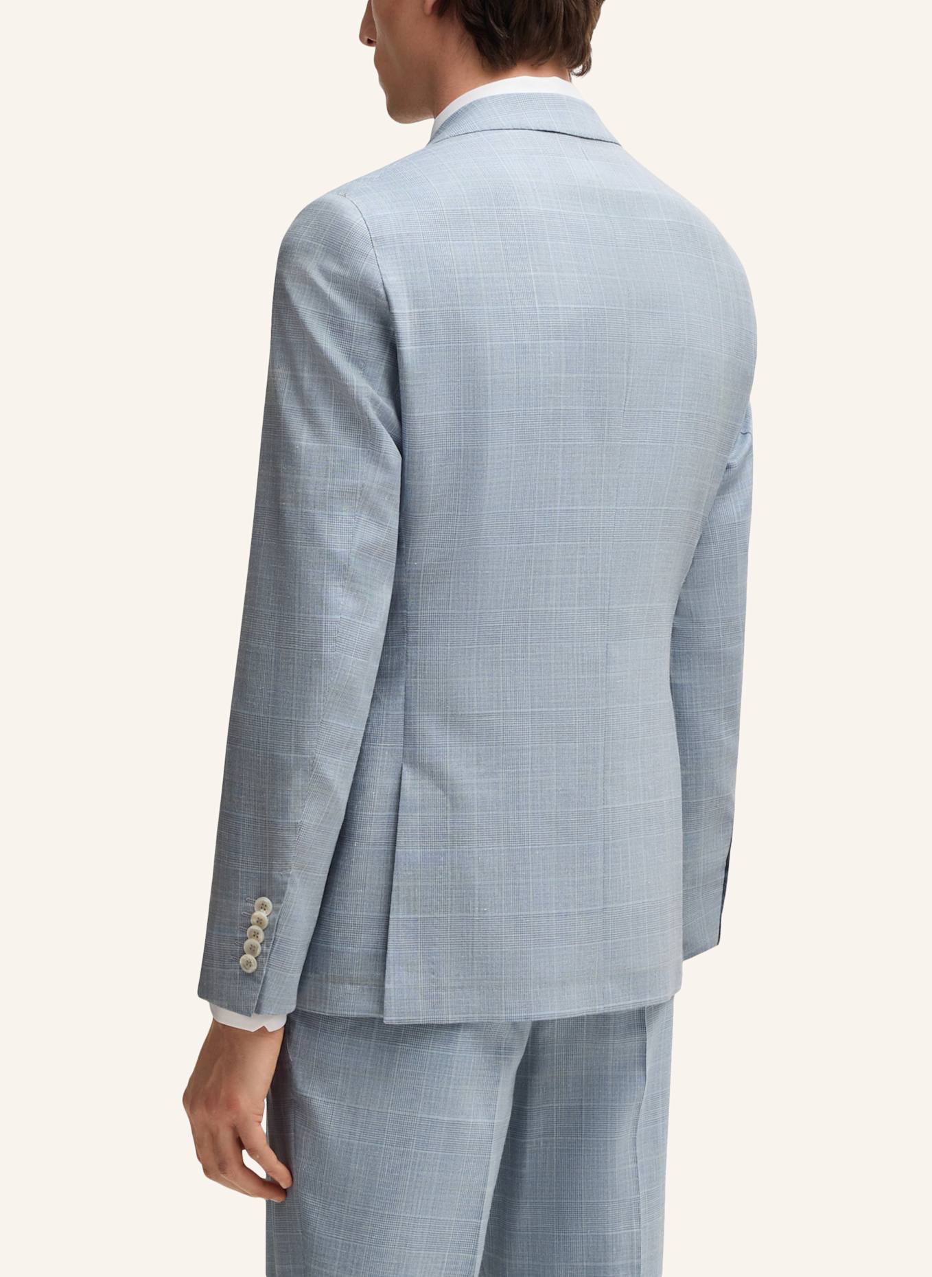 BOSS Business Anzug L-HESTON-2PCS-PK-251 Slim Fit: HELLBLAU
