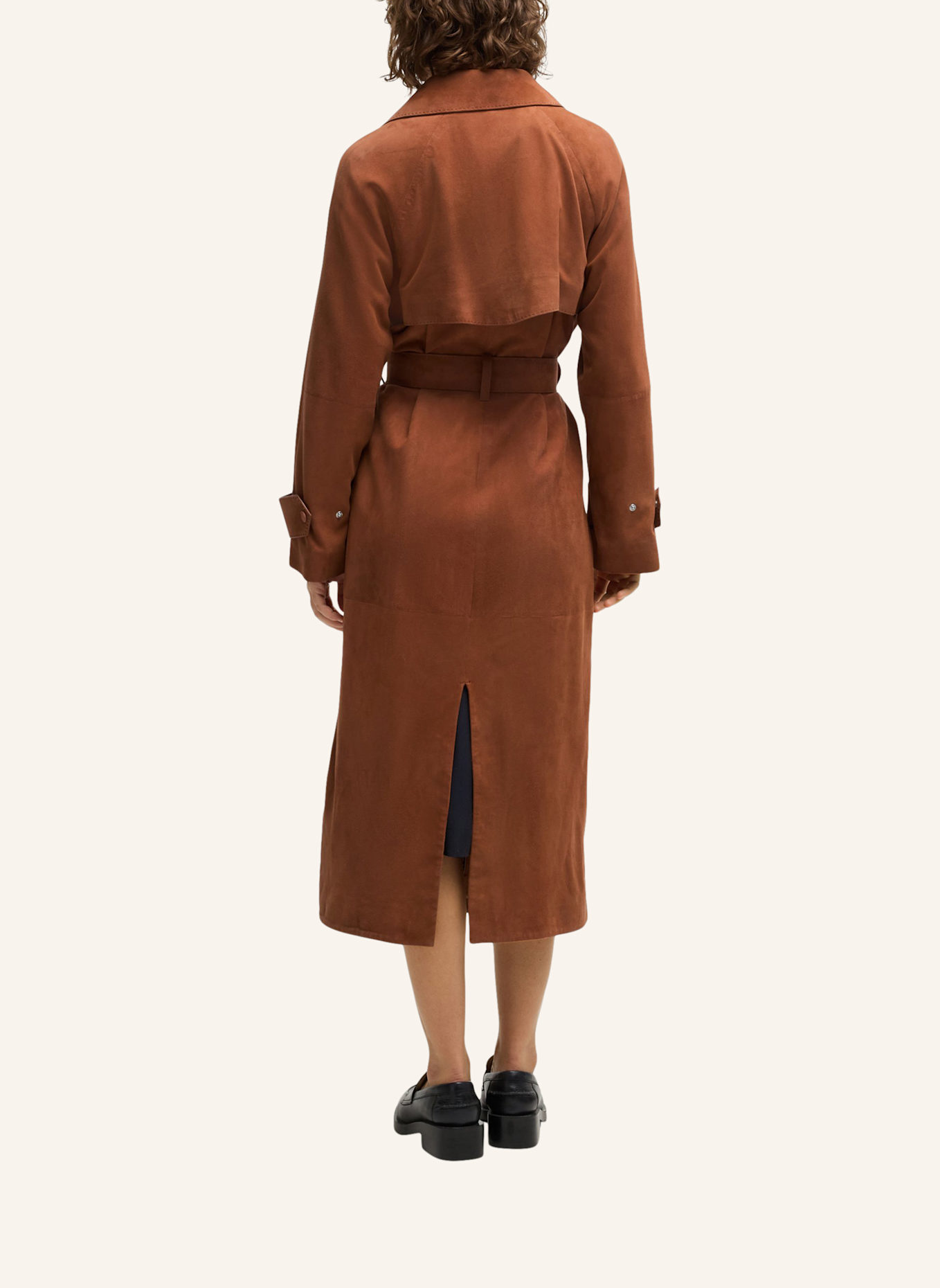 BOSS Casual Mantel SORONTO Regular Fit: DUNKELORANGE