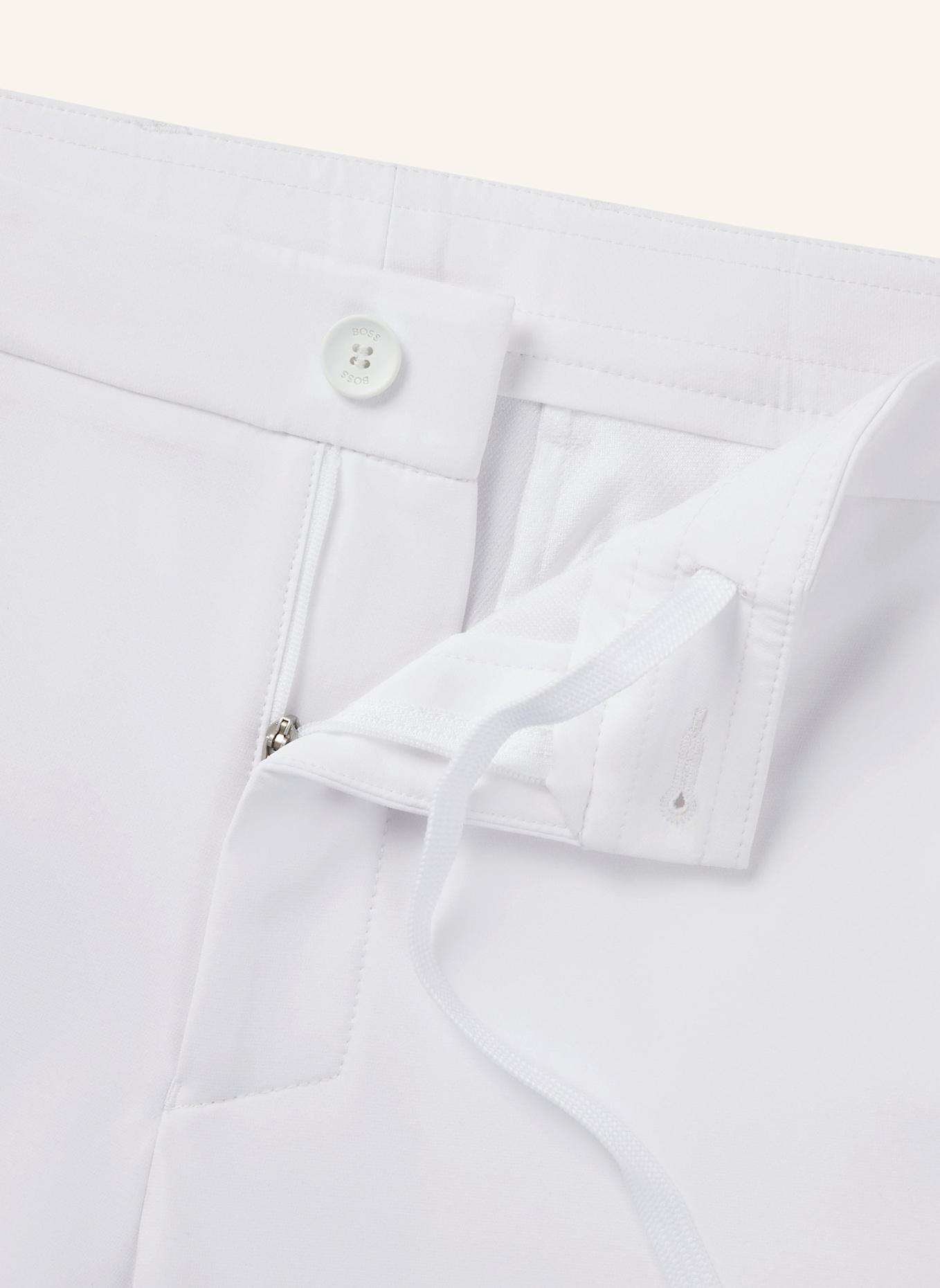 BOSS Chino COMMUTER Slim Fit: WEISS