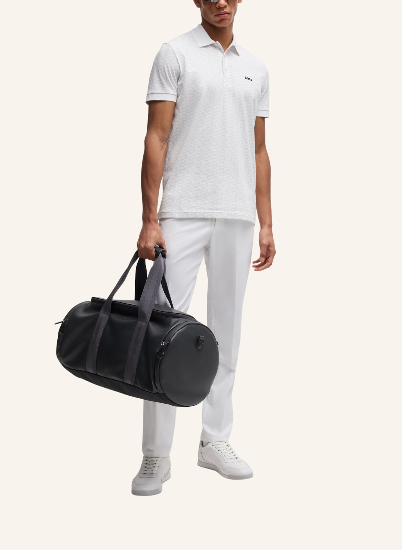 BOSS Chino COMMUTER Slim Fit: WEISS