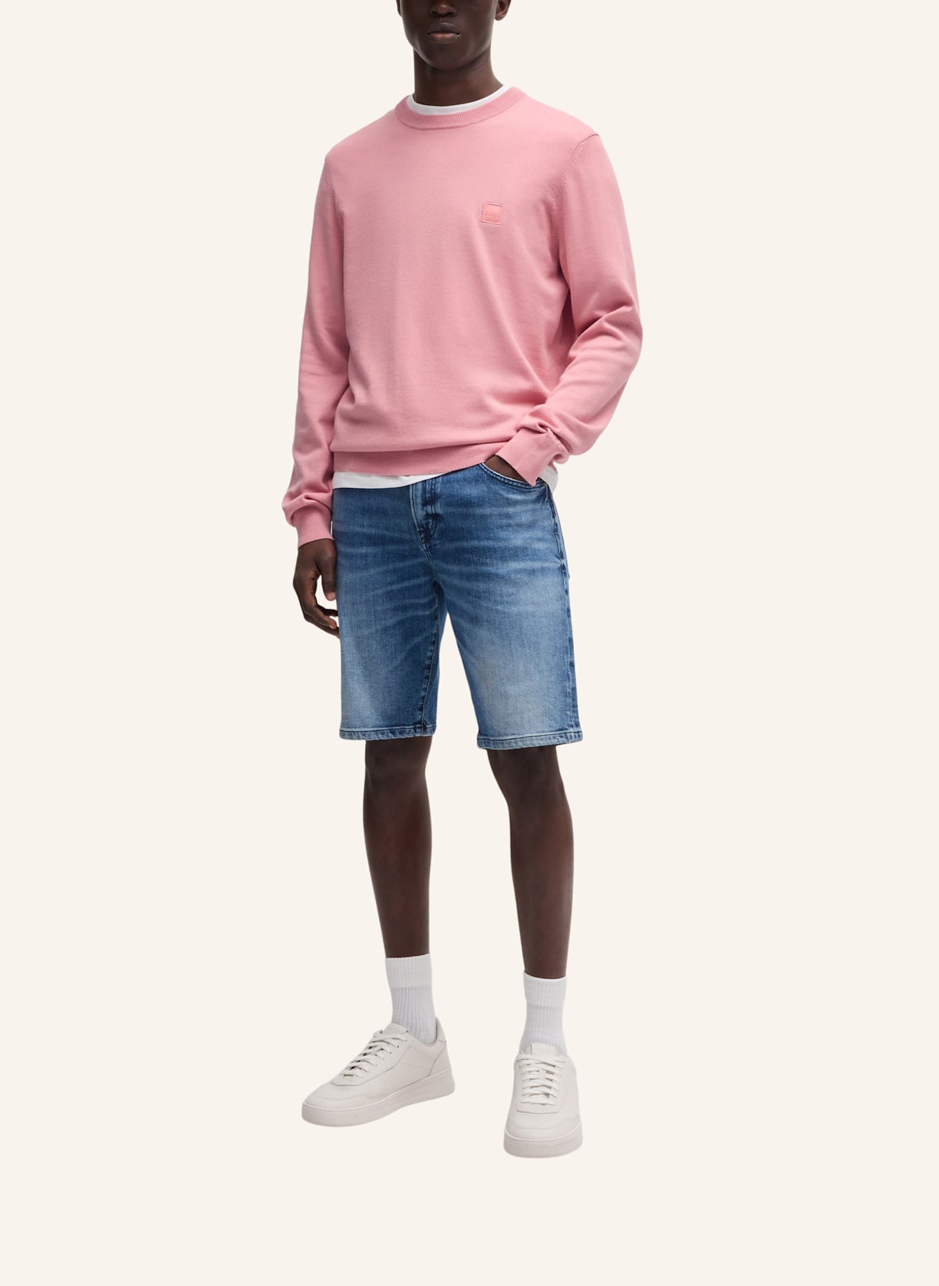 BOSS Pullover KANOVANO: PINK
