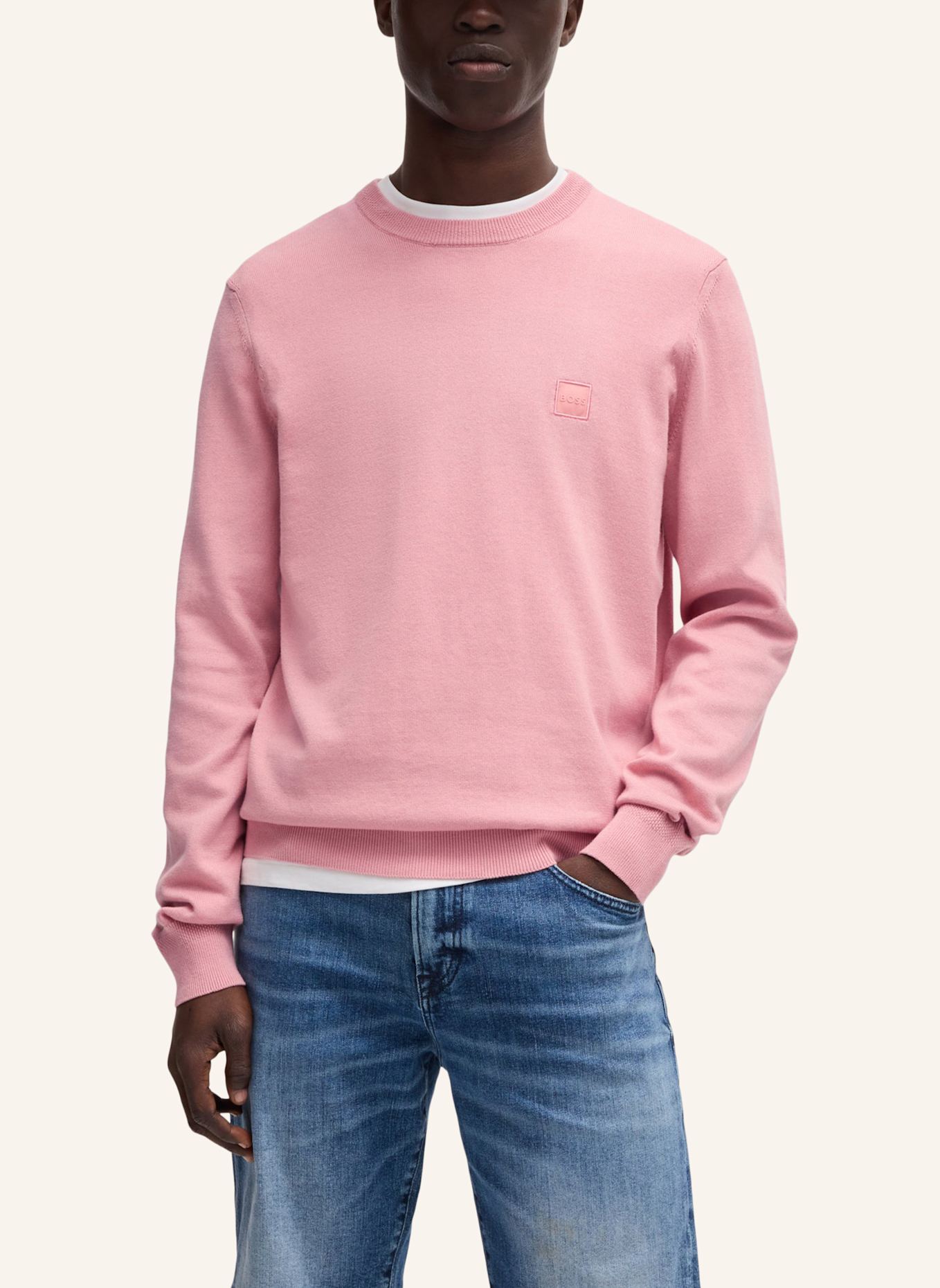BOSS Pullover KANOVANO: PINK