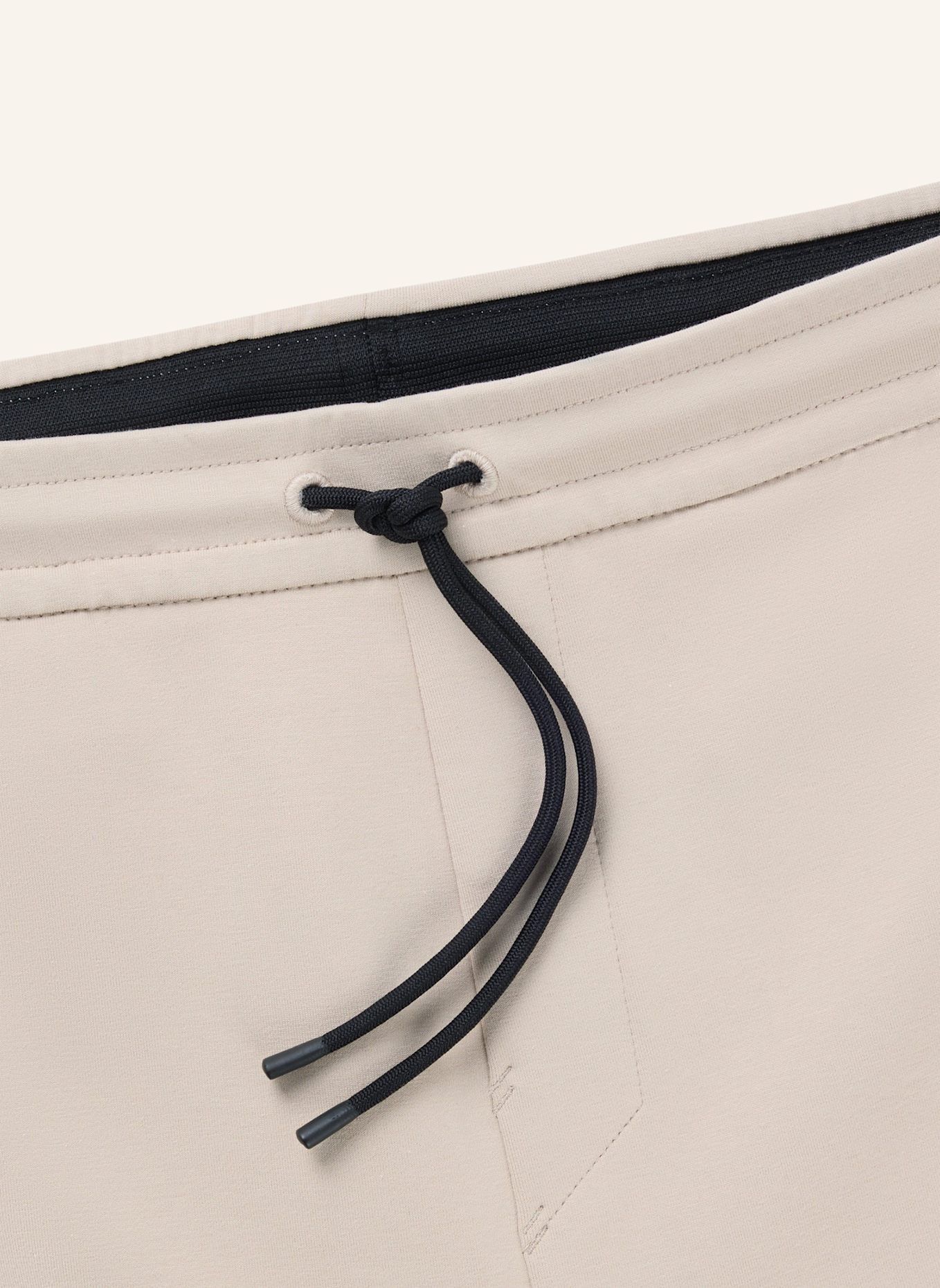 BOSS Casual Hose HEADLO RIB Regular Fit: BEIGE