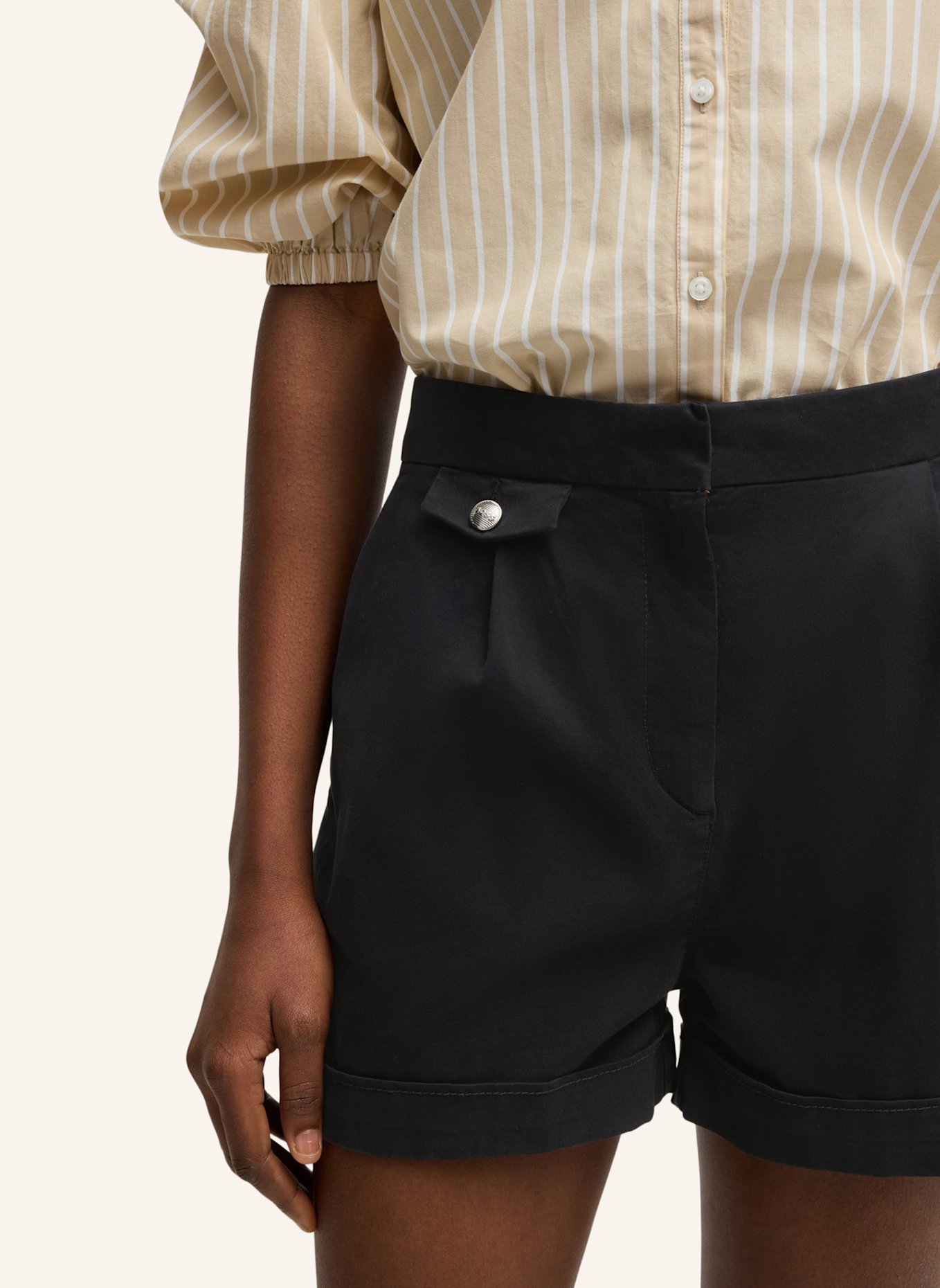 BOSS Casual Hose C_TASCHI-D Regular Fit: SCHWARZ