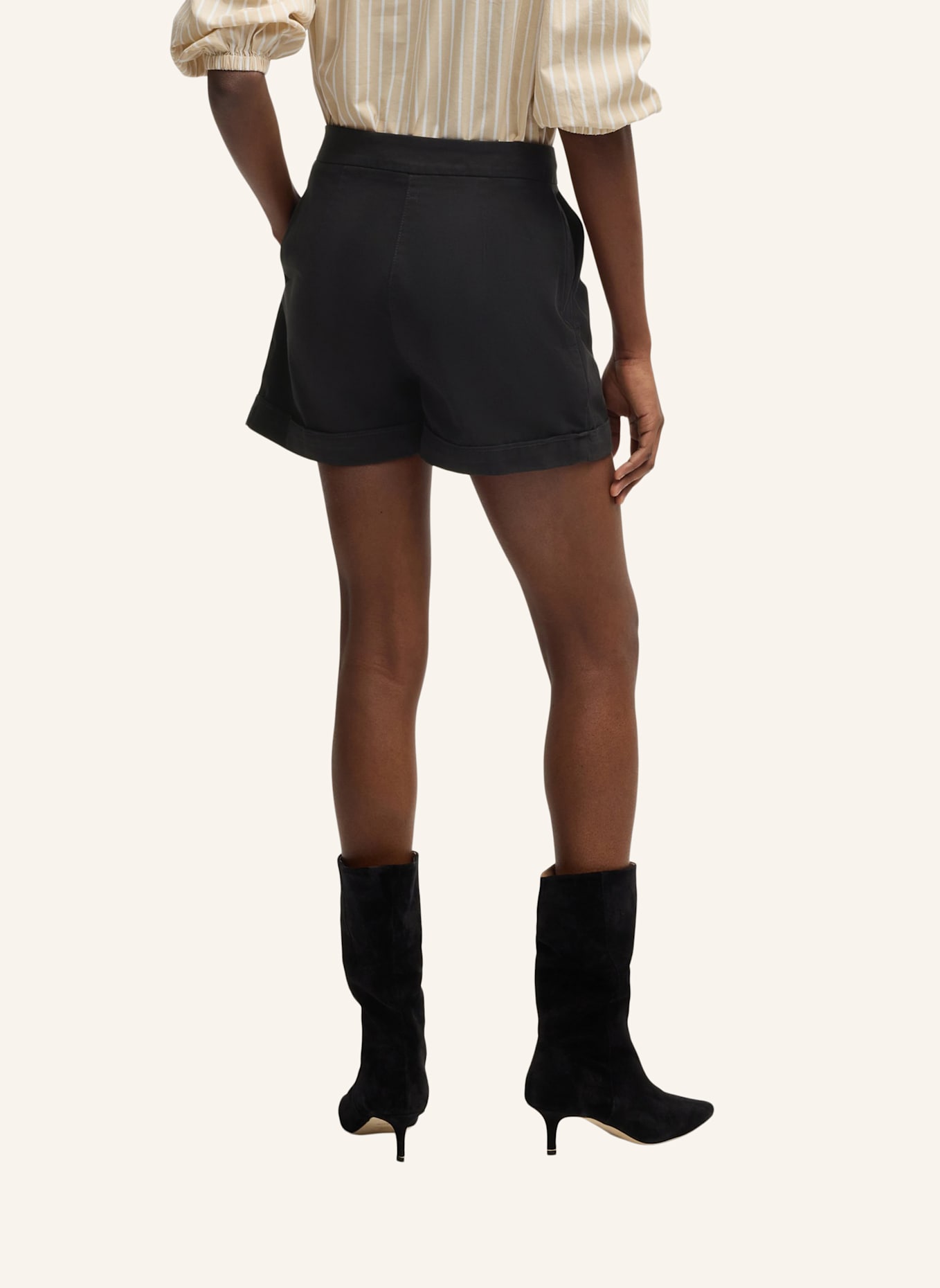 BOSS Casual Hose C_TASCHI-D Regular Fit: SCHWARZ