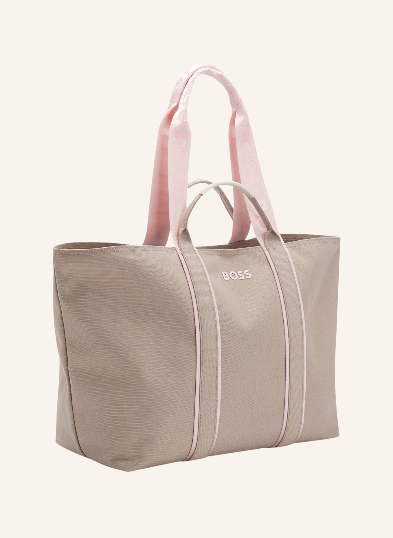BOSS Tragetasche PALMAH TOTE: BEIGE