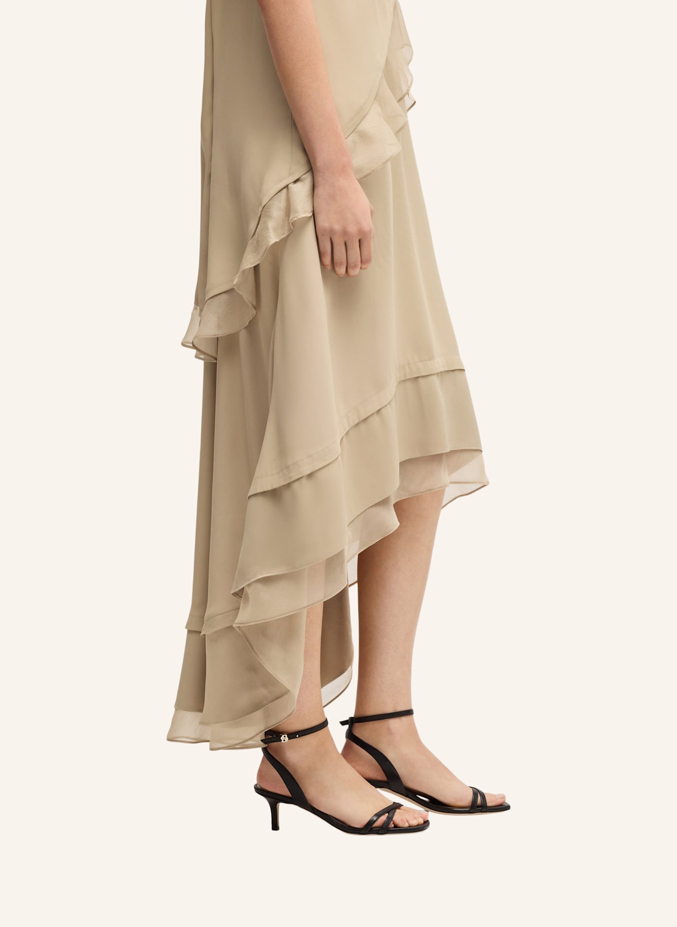BOSS Business Kleid DEKALYA Relaxed Fit: BEIGE