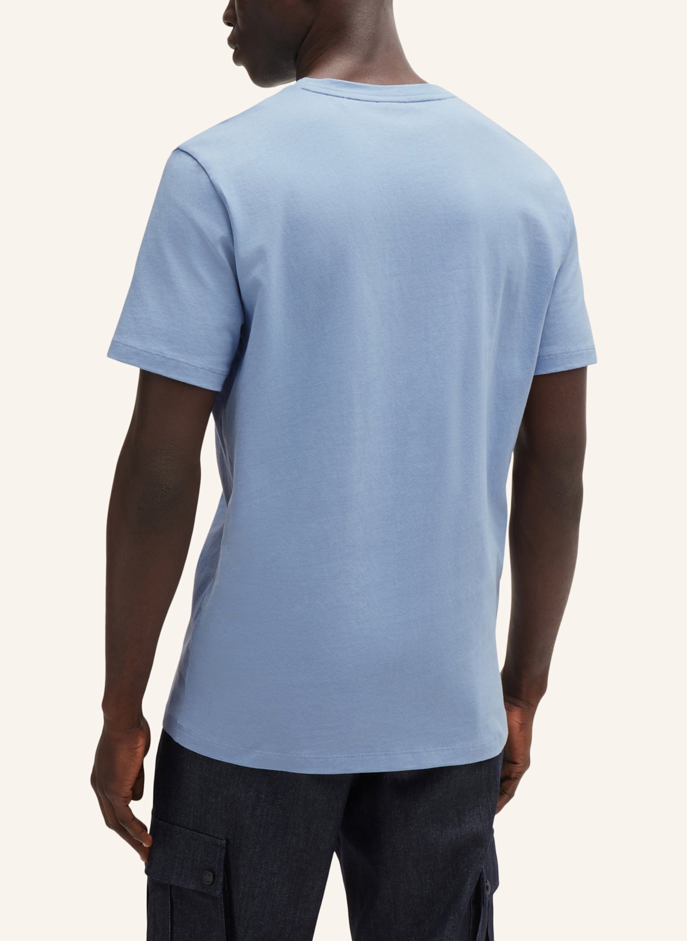 BOSS T-Shirt TALES: BLAU