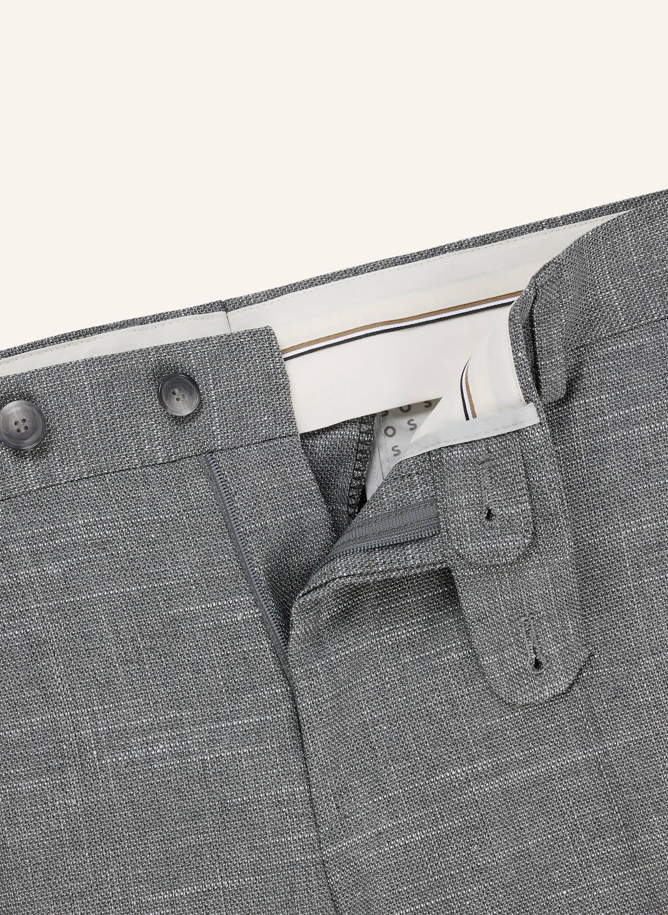 BOSS Business Hose H-GENIUS-251 Slim Fit: SILBER