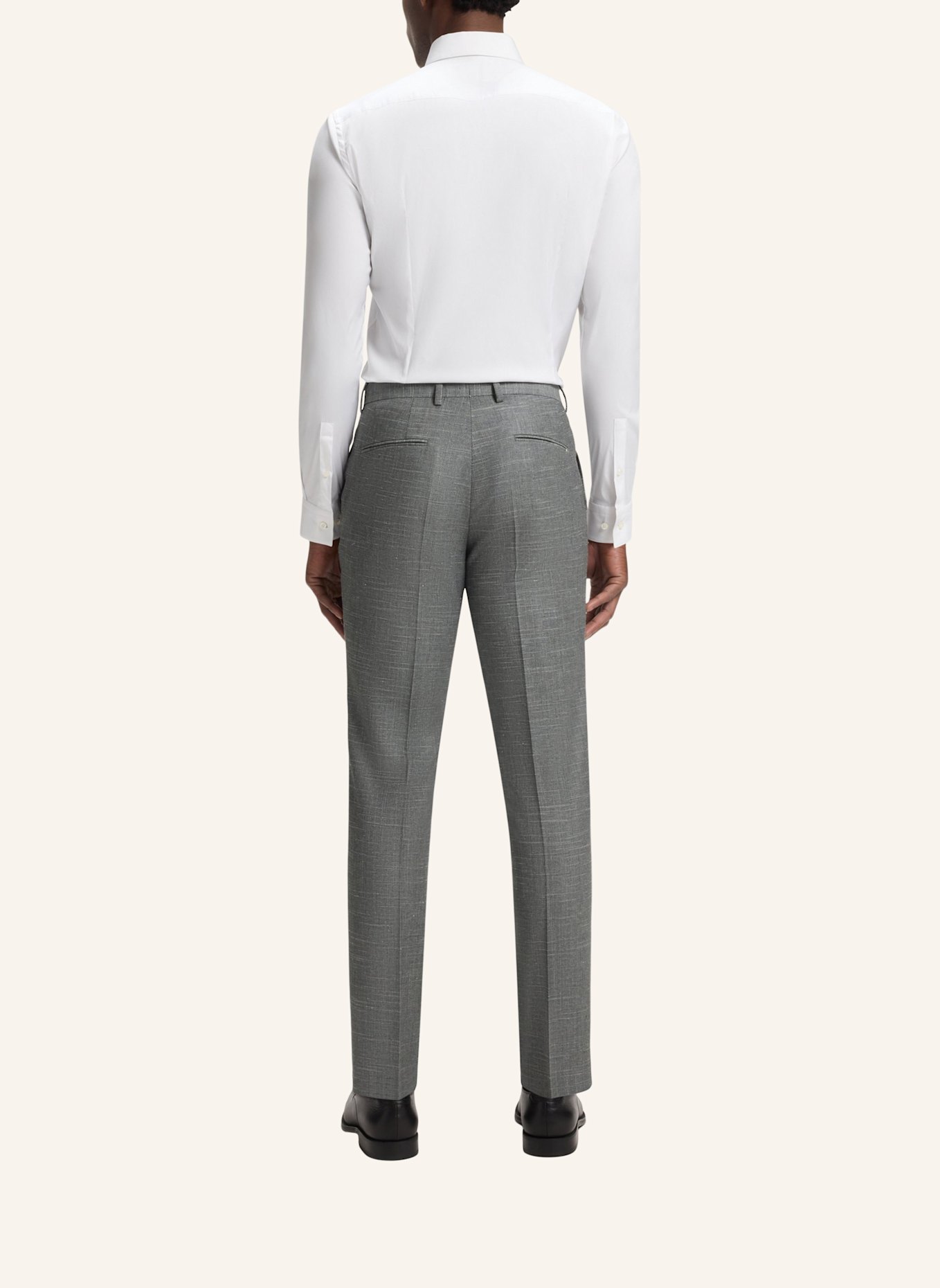 BOSS Business Hose H-GENIUS-251 Slim Fit: SILBER