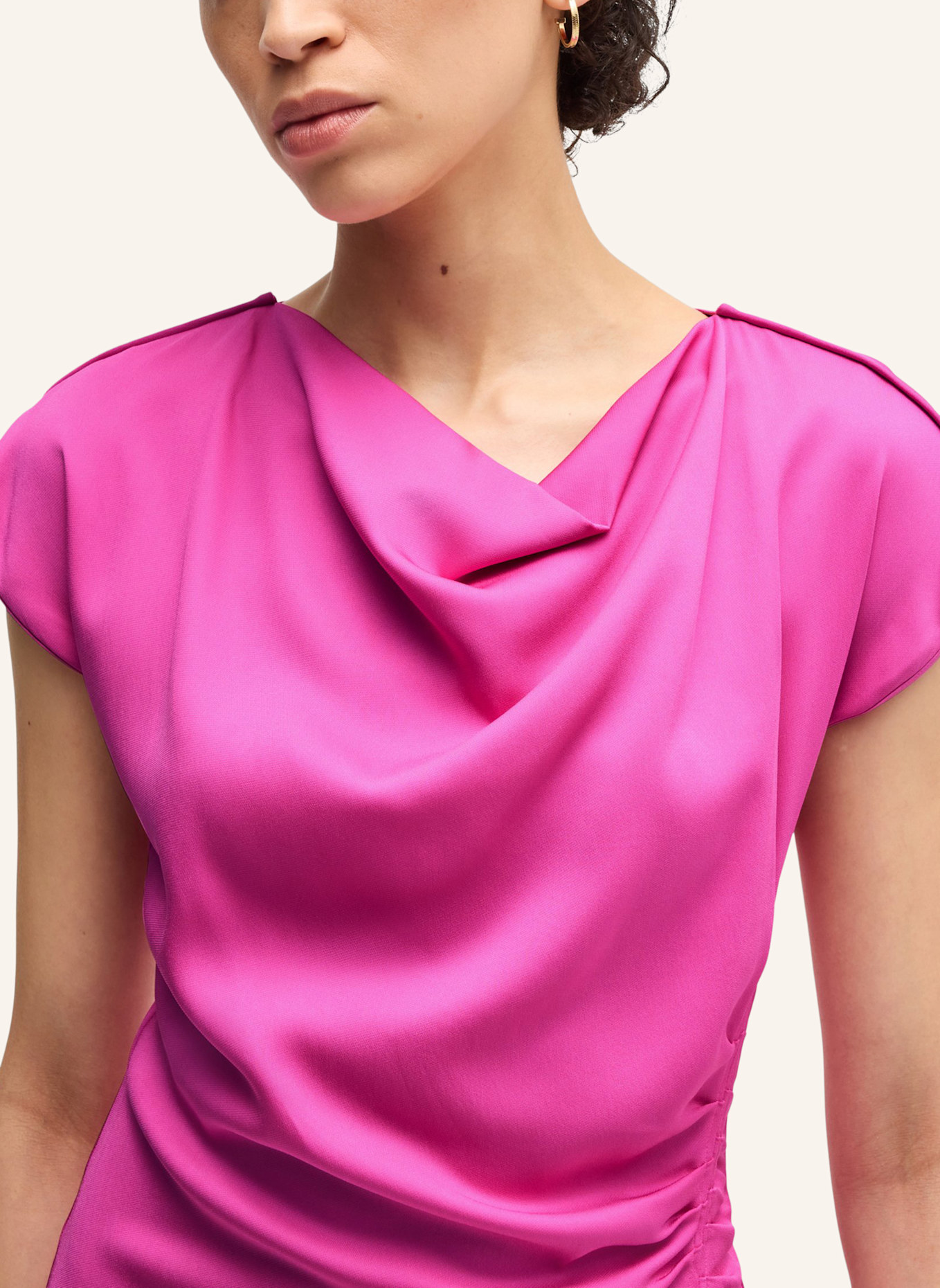 BOSS Business Kleid DEVANIA Slim Fit: PINK