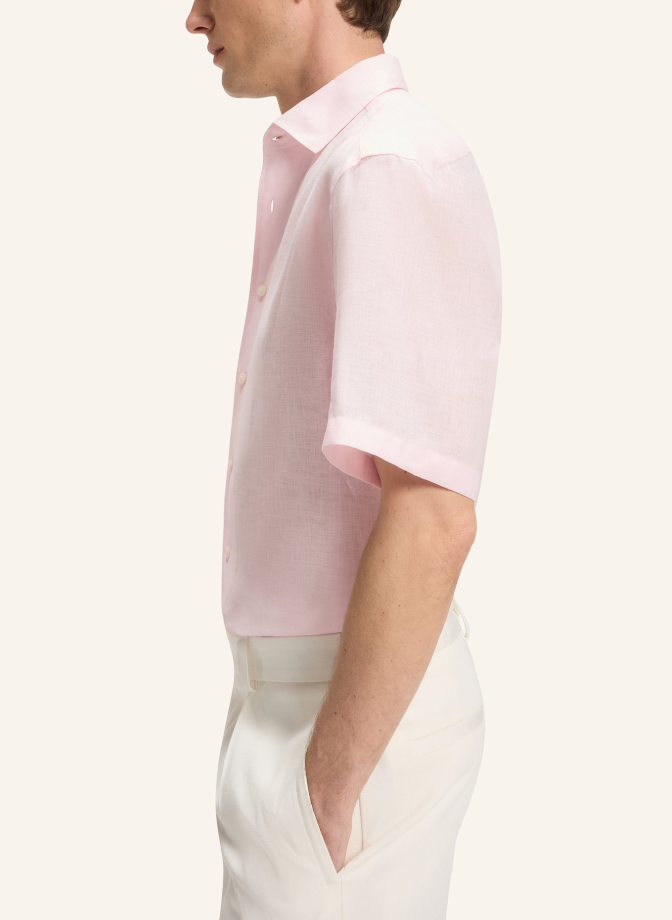 BOSS Business Hemd H-CESAR-1PIECE-SH_DB Relaxed Fit: PINK