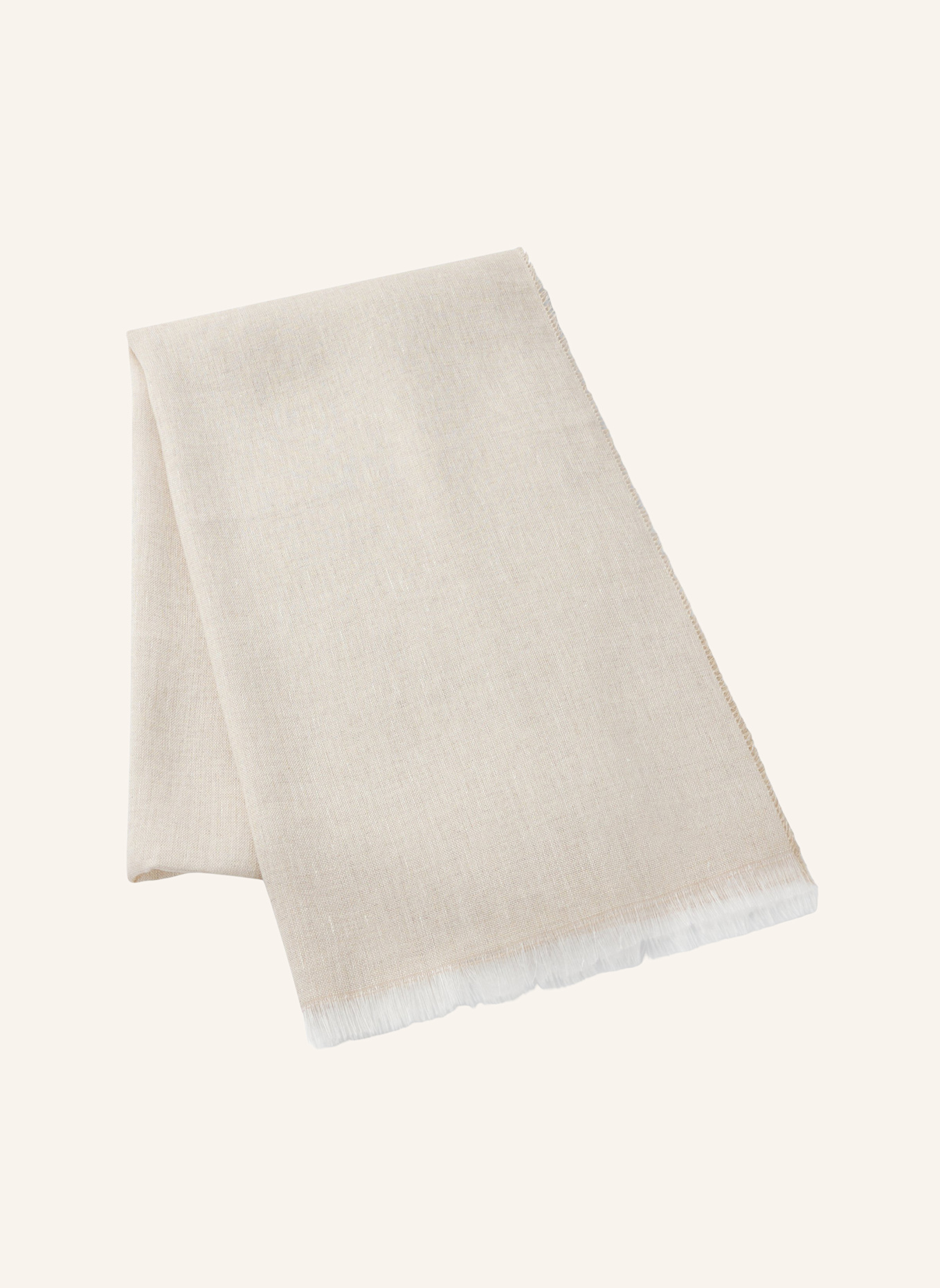 BOSS Gewebter Schal OSCAAR_55*180_DB: BEIGE