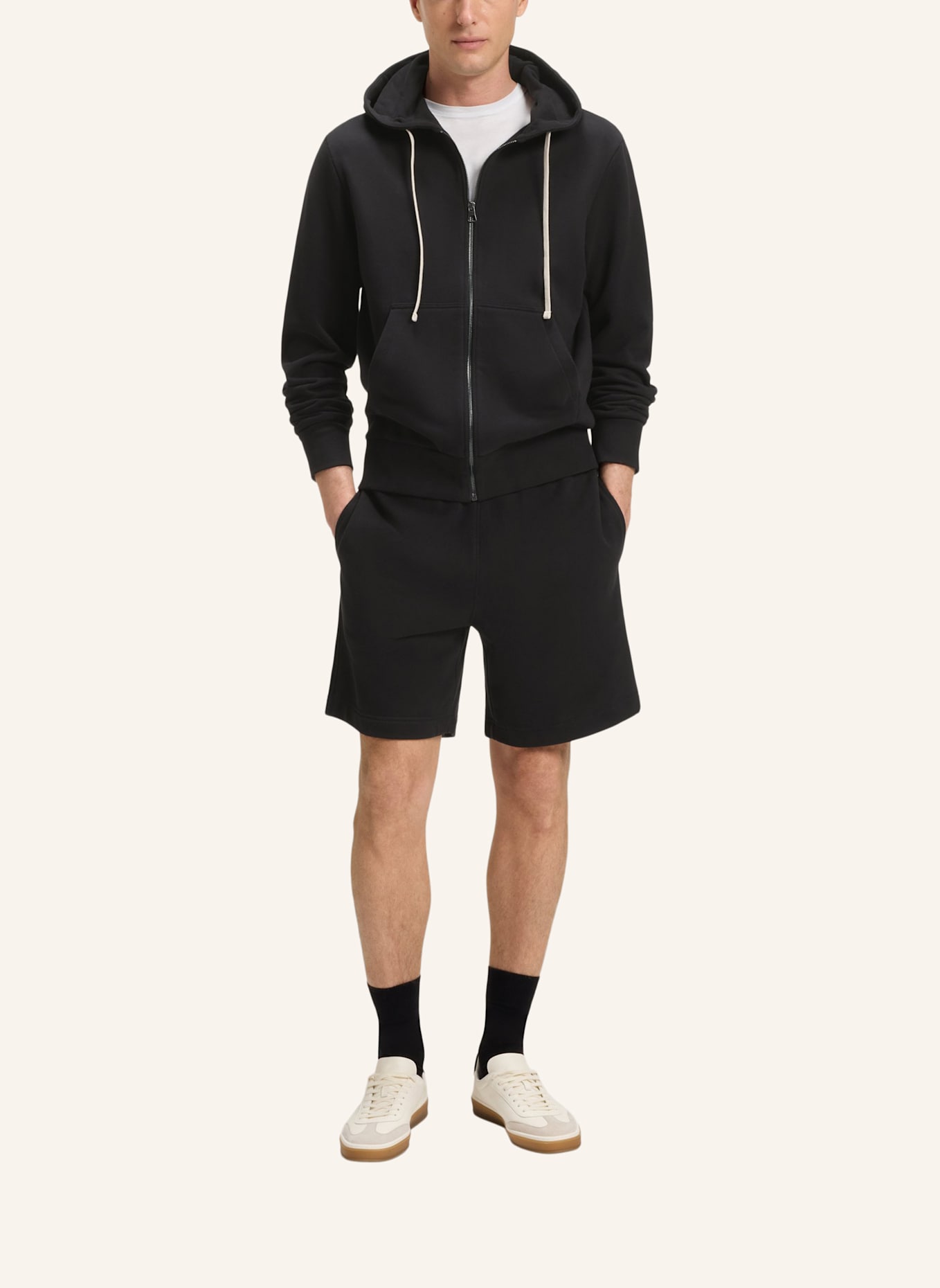 BOSS Sweatshirt SPENCE 7_DB Regular Fit: SCHWARZ