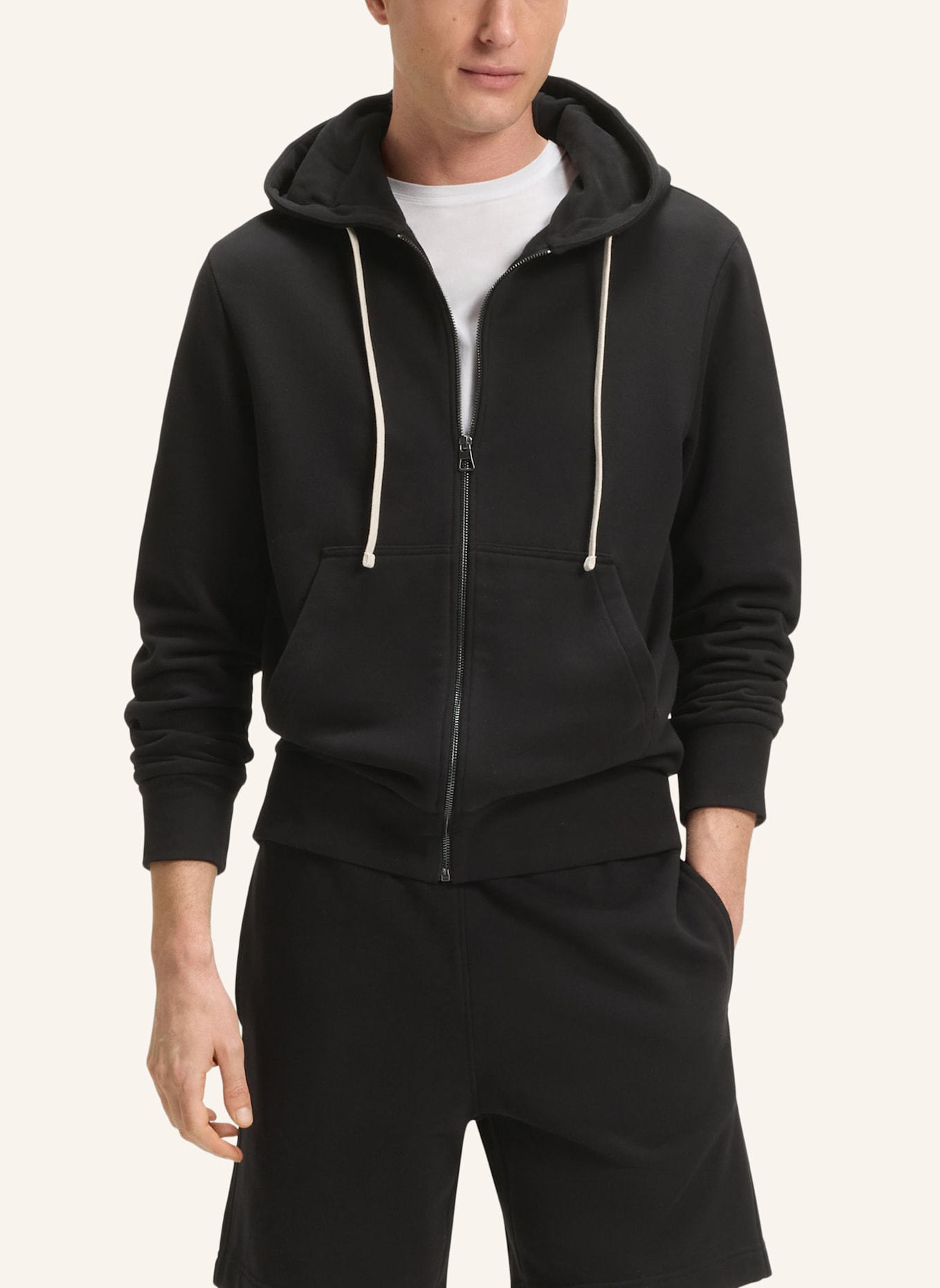 BOSS Sweatshirt SPENCE 7_DB Regular Fit: SCHWARZ