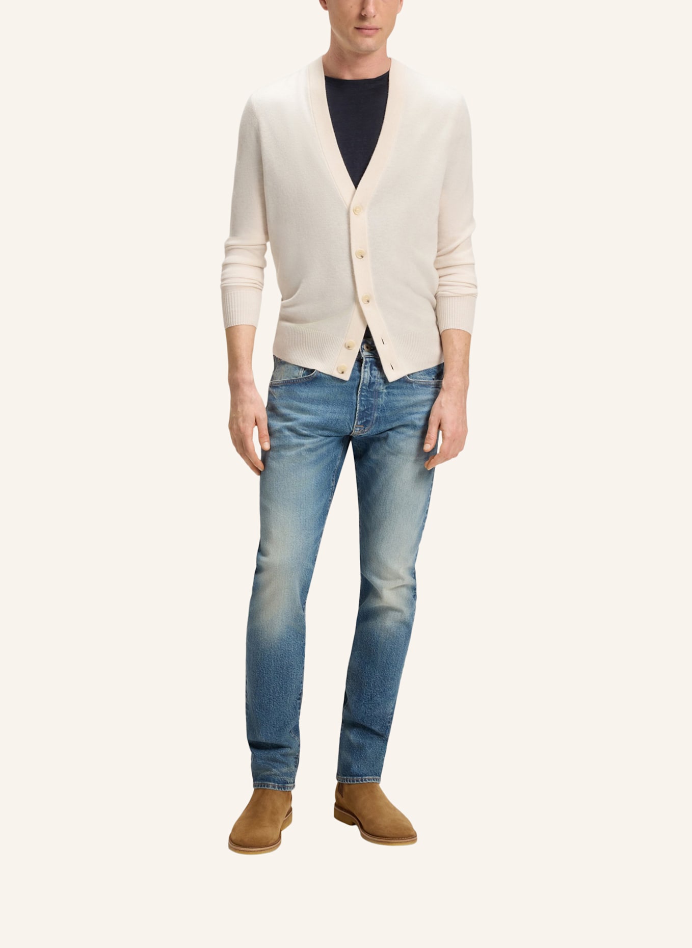 BOSS Stiefel JARETH_CHEB_SD_DB: BEIGE