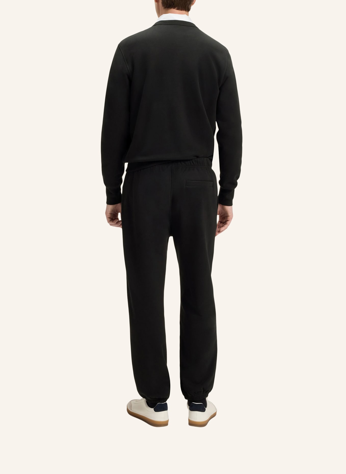 BOSS Casual Hose LEVETE 7_DB Modern Fit: SCHWARZ