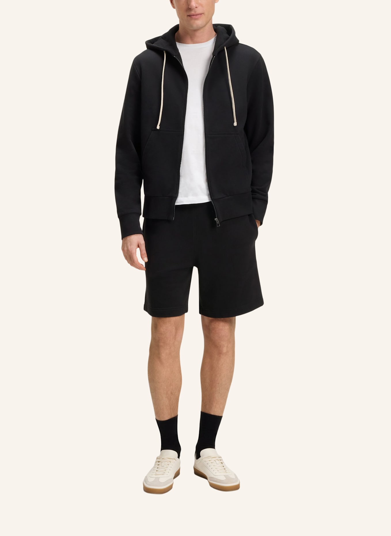 BOSS Casual Hose LASDUN 7_DB Oversize Fit: SCHWARZ
