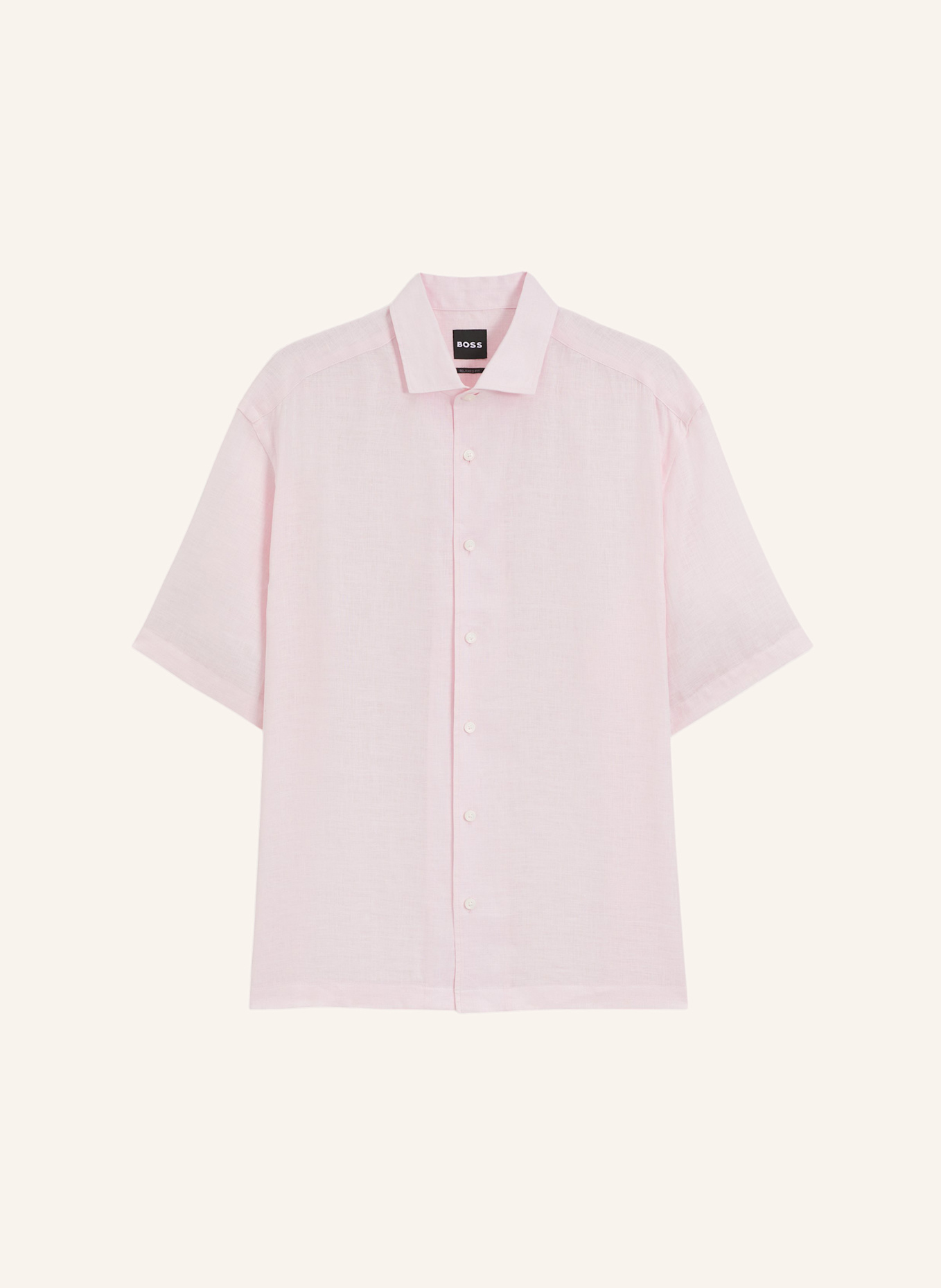 BOSS Business Hemd H-CESAR-1PIECE-SH_DB Relaxed Fit: PINK