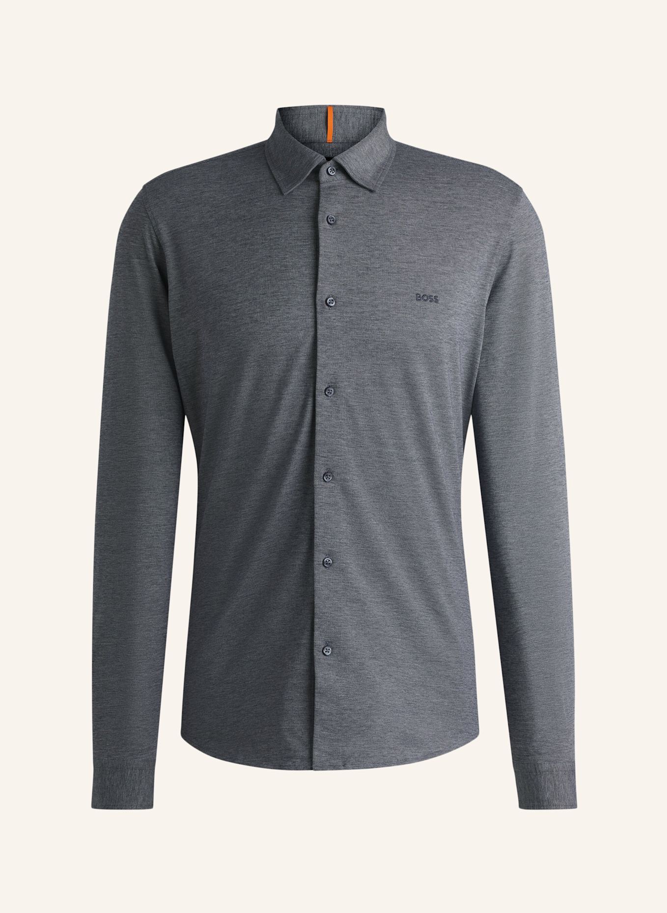 BOSS Hemd Slim Fit: DUNKELBLAU