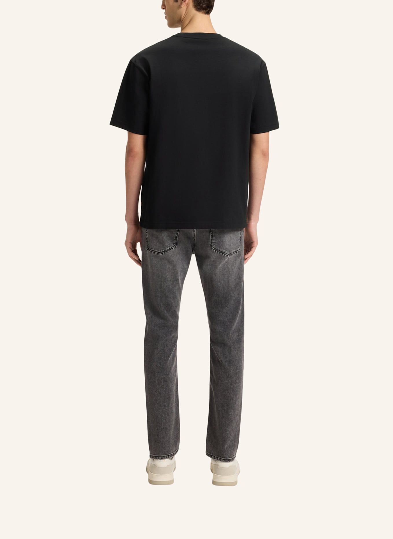 BOSS T-Shirt TE_VOYAGE Relaxed Fit: SCHWARZ