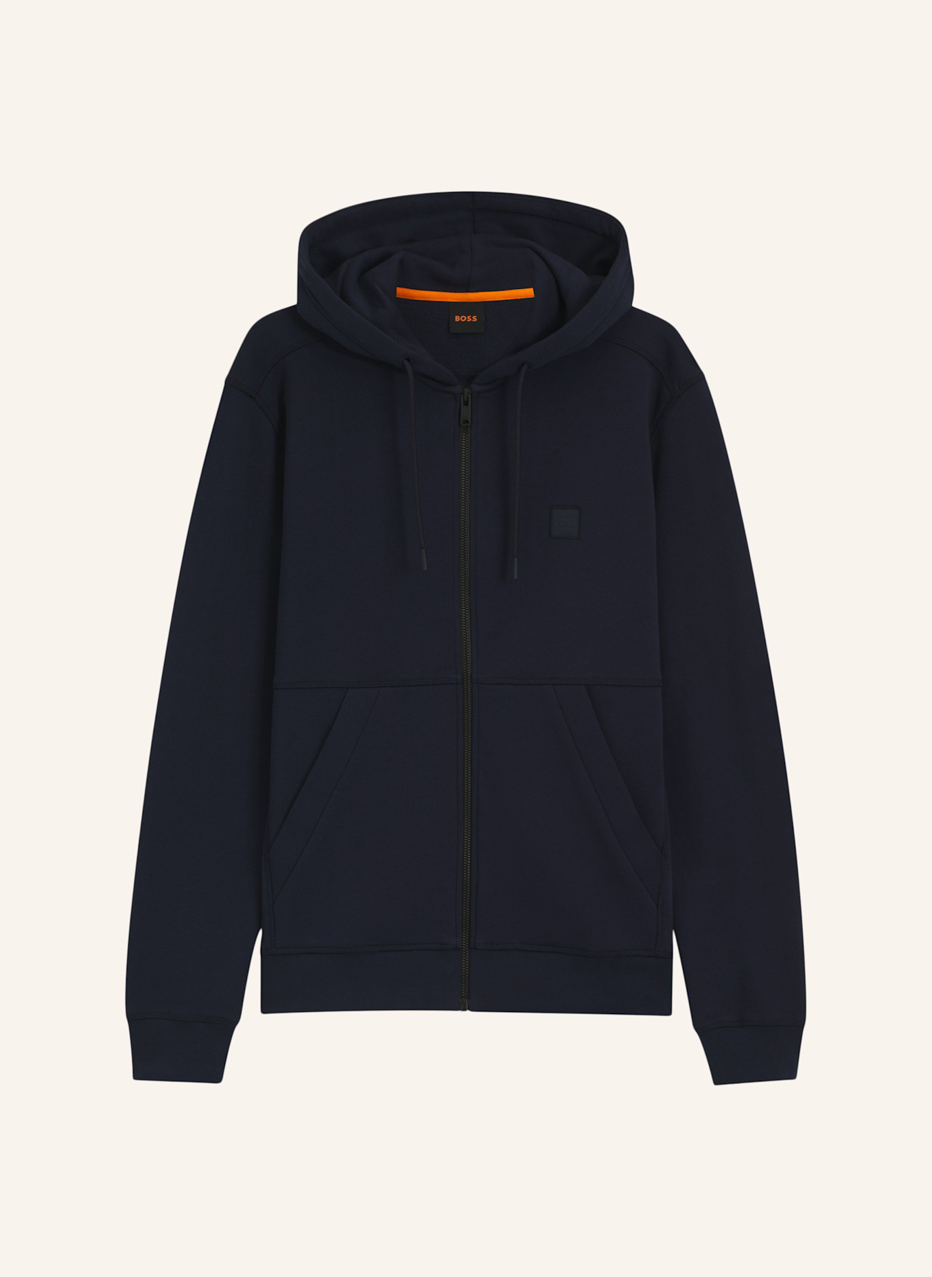 BOSS Sweatjacke ZETALKY: DUNKELBLAU