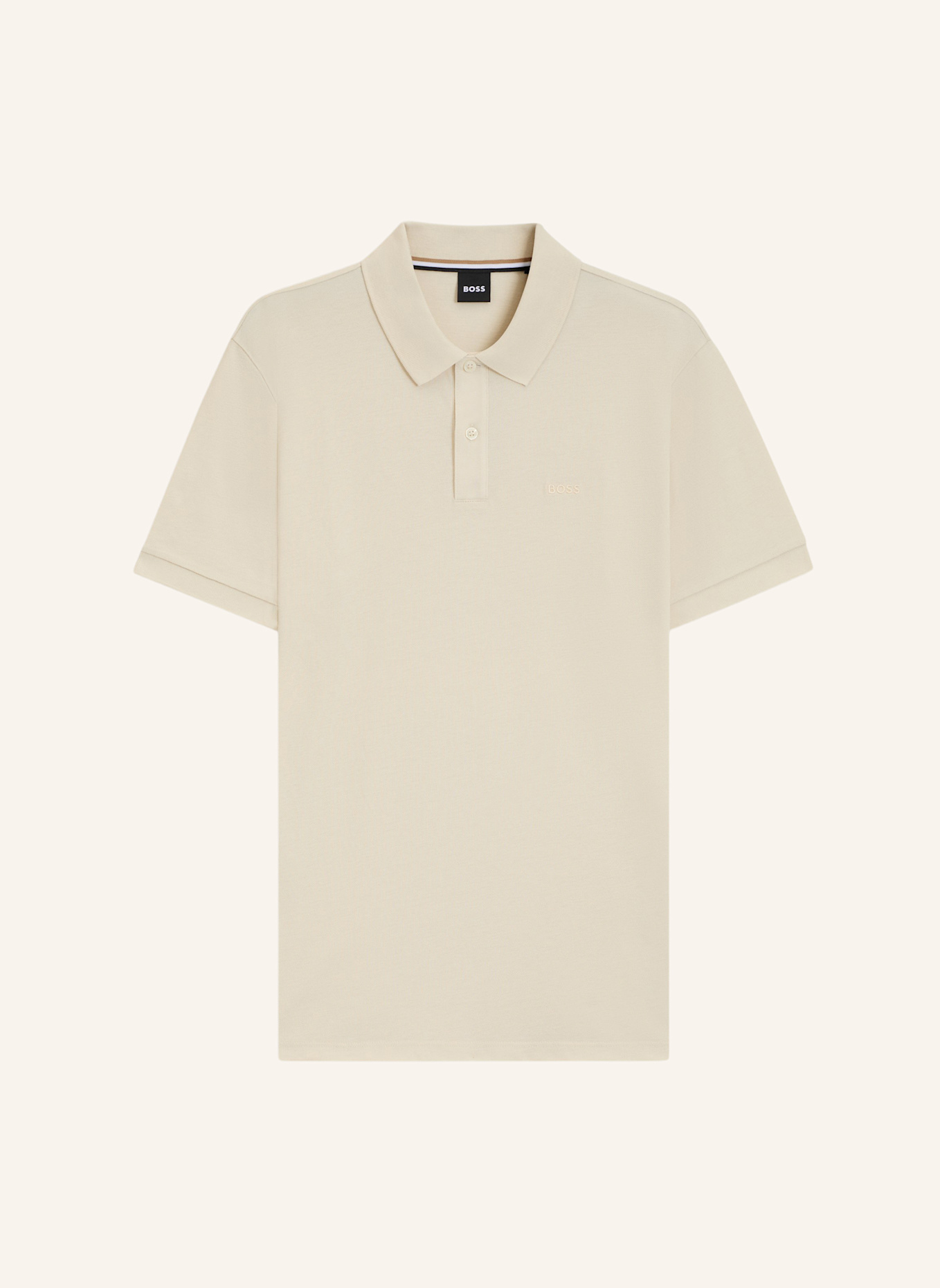 BOSS Poloshirt PALLAS Regular Fit: WEISS