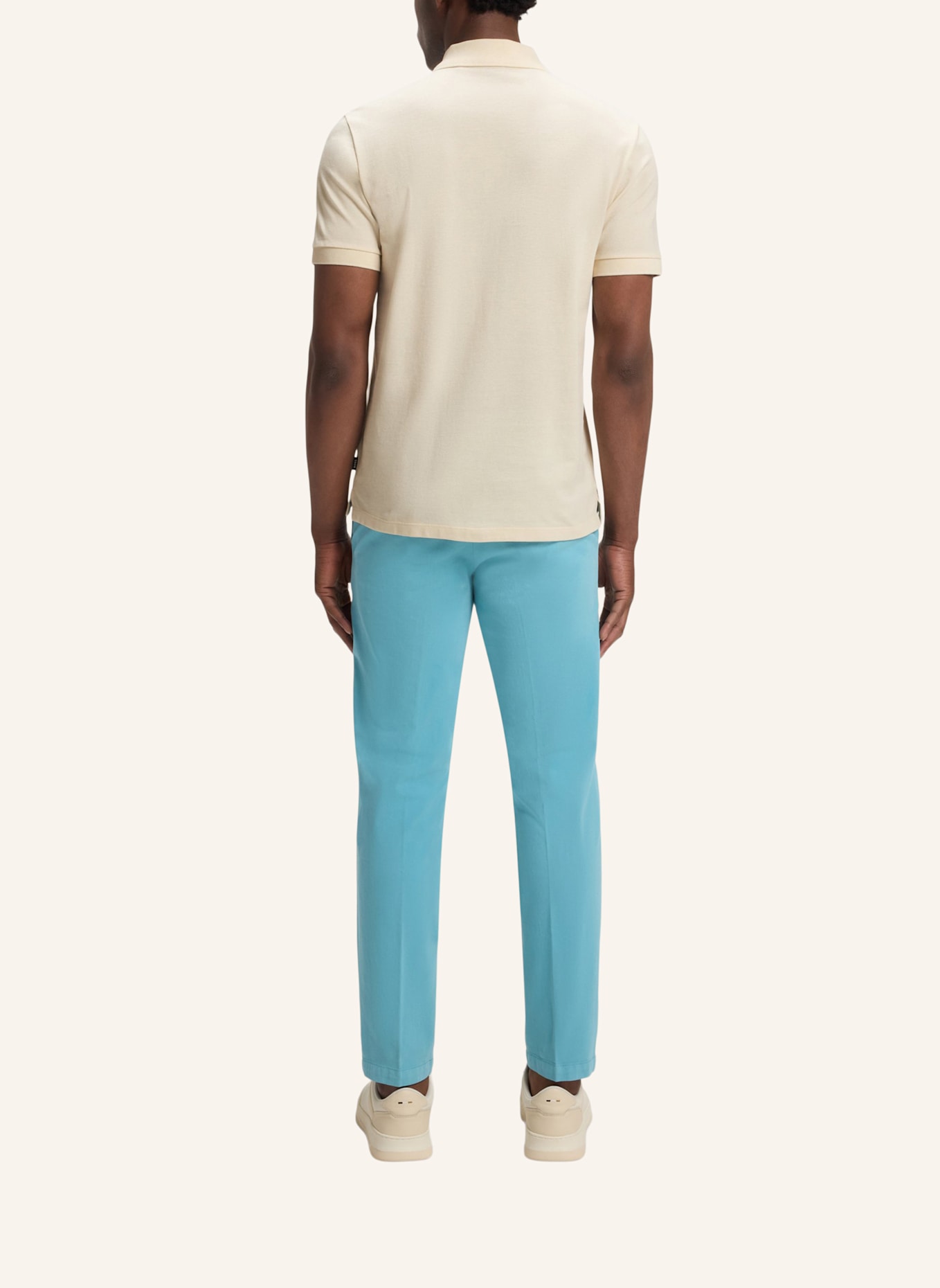 BOSS Poloshirt PALLAS Regular Fit: WEISS