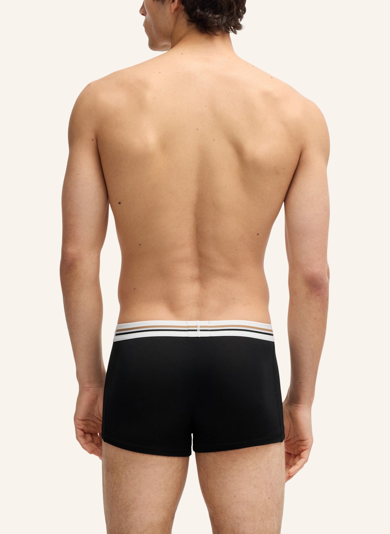 BOSS Boxershort TRUNK 3P REVIVE: WEISS