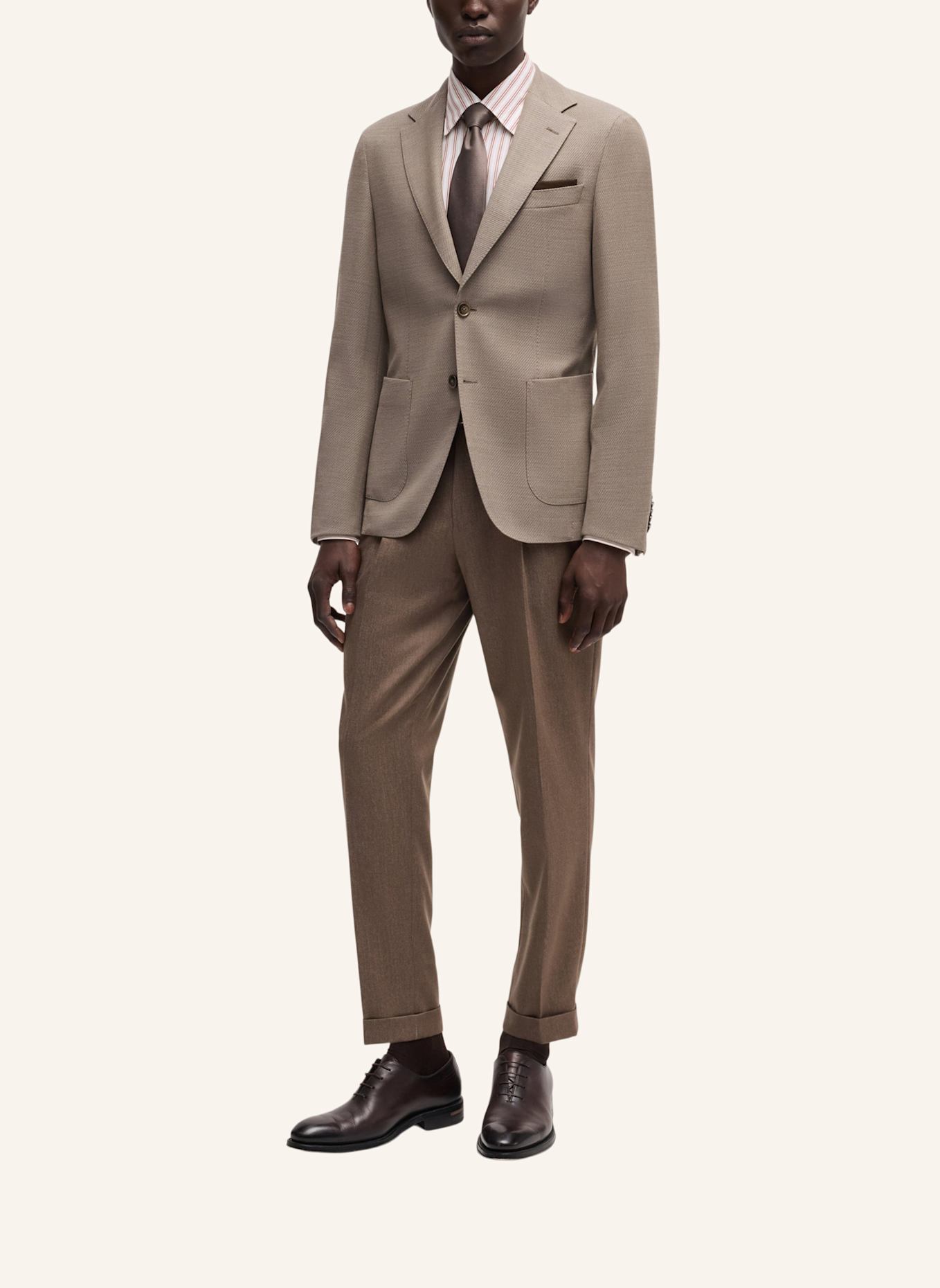 BOSS Business Hemd L-HAYS-HBD-C1-251 Slim Fit: ROT