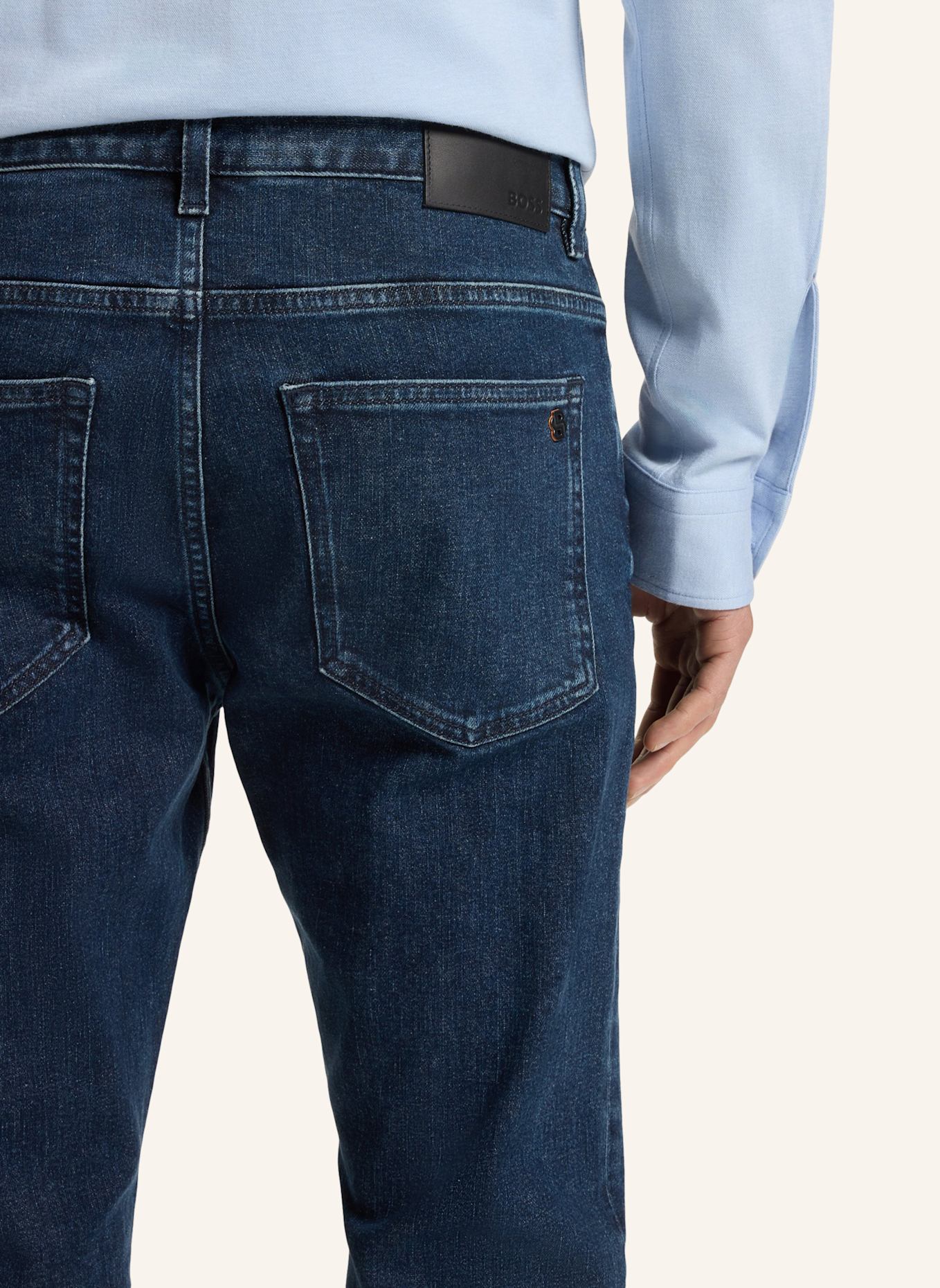 BOSS Jeans DELAWARE BO Slim Fit: DUNKELBLAU