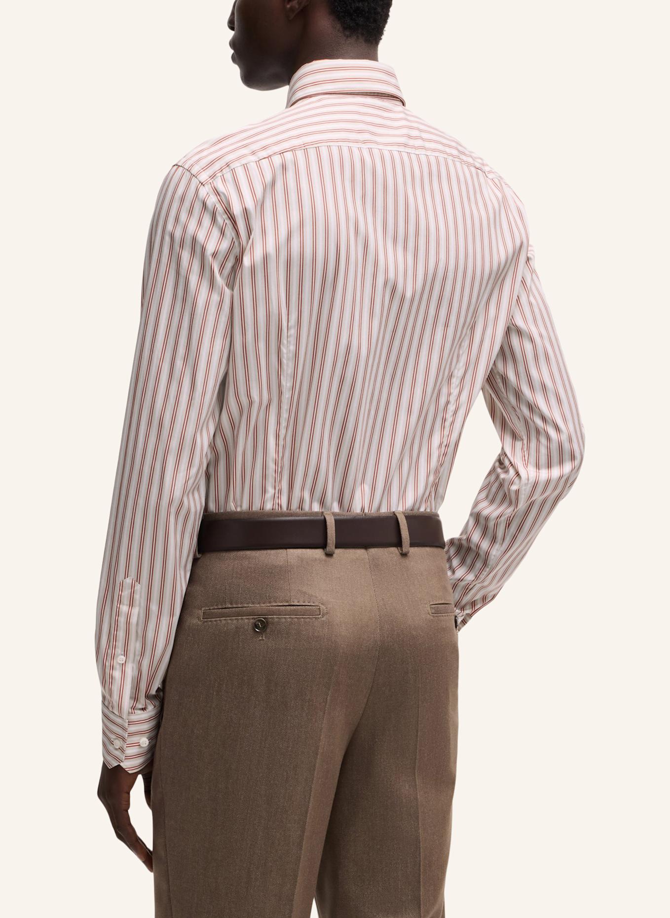 BOSS Business Hemd L-HAYS-HBD-C1-251 Slim Fit: ROT