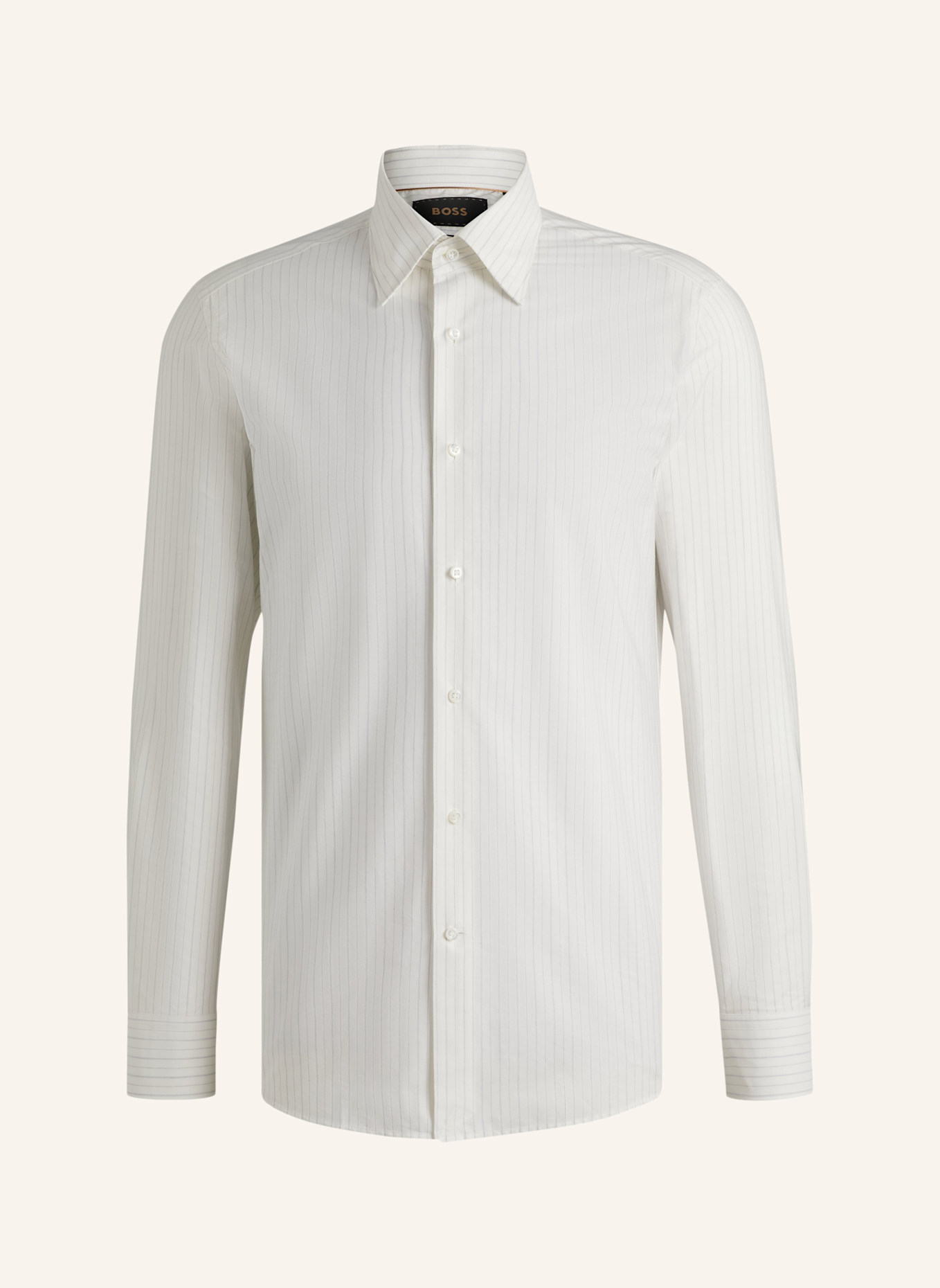 BOSS Business Hemd L-HAYS-HBD-C1-251 Slim Fit: DUNKELBLAU