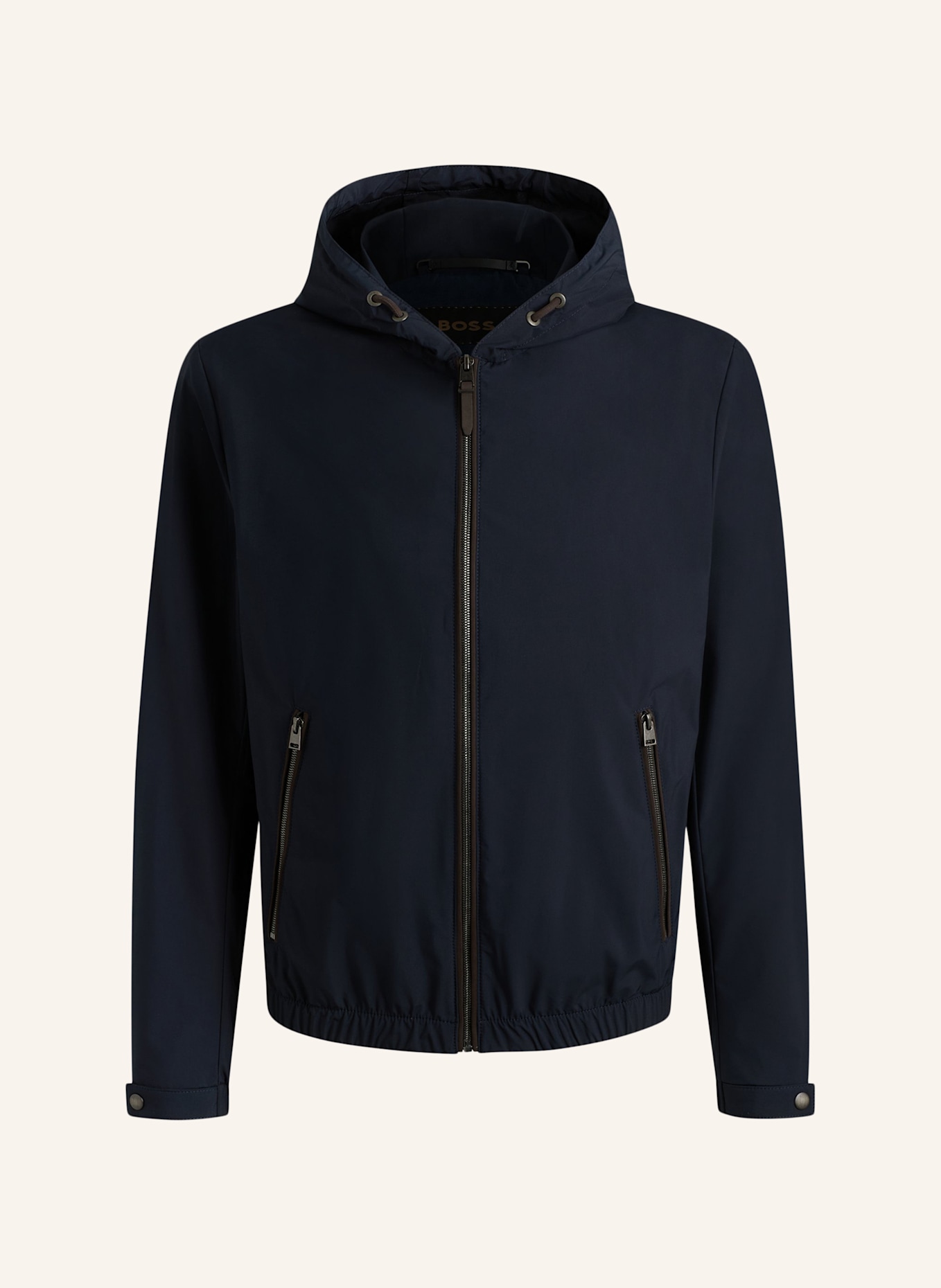 BOSS Casual Jacke L-CALFO: DUNKELBLAU