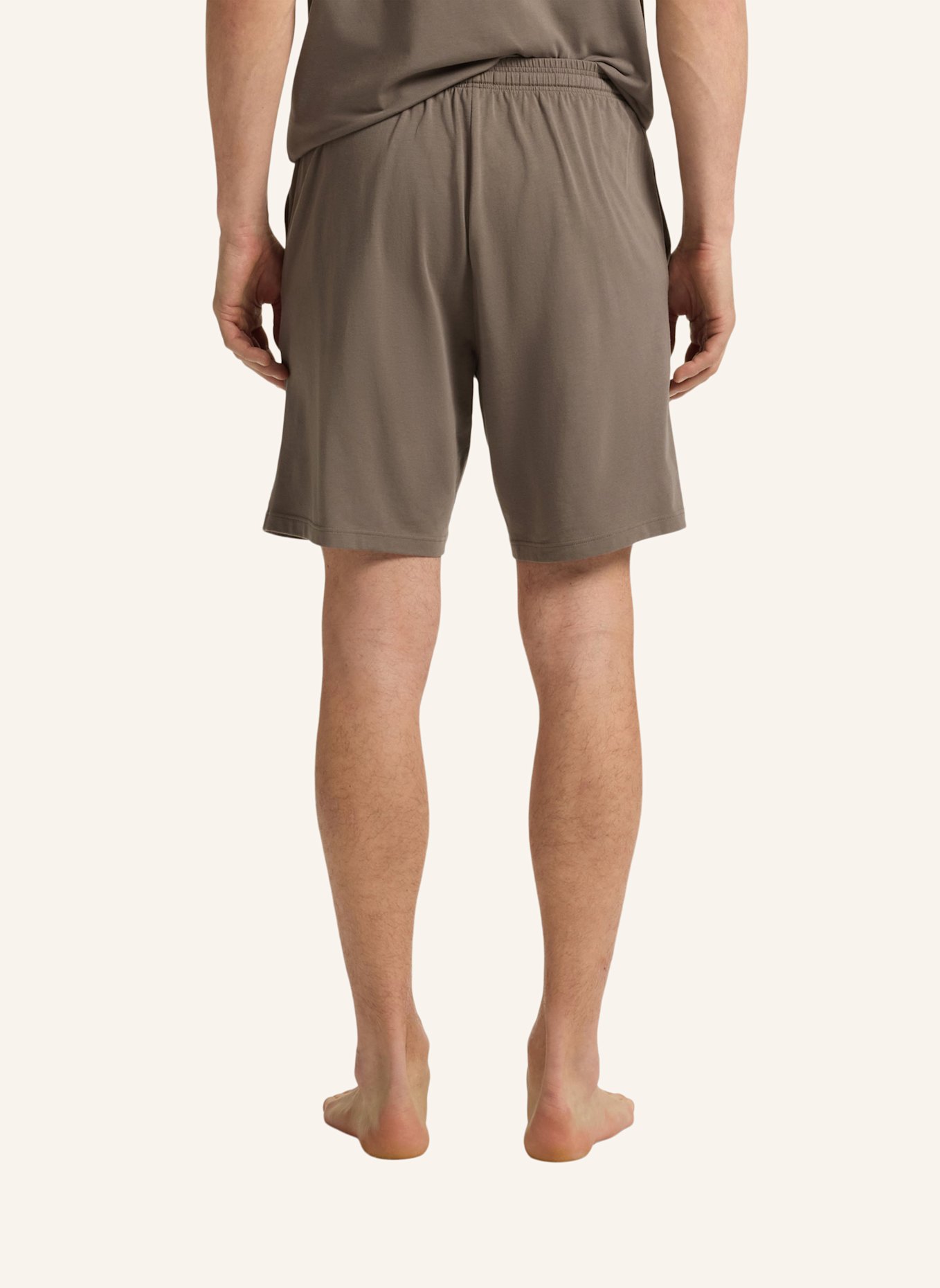 BOSS Loungewear Unterteil MIX&MATCH SHORT CW: BRAUN