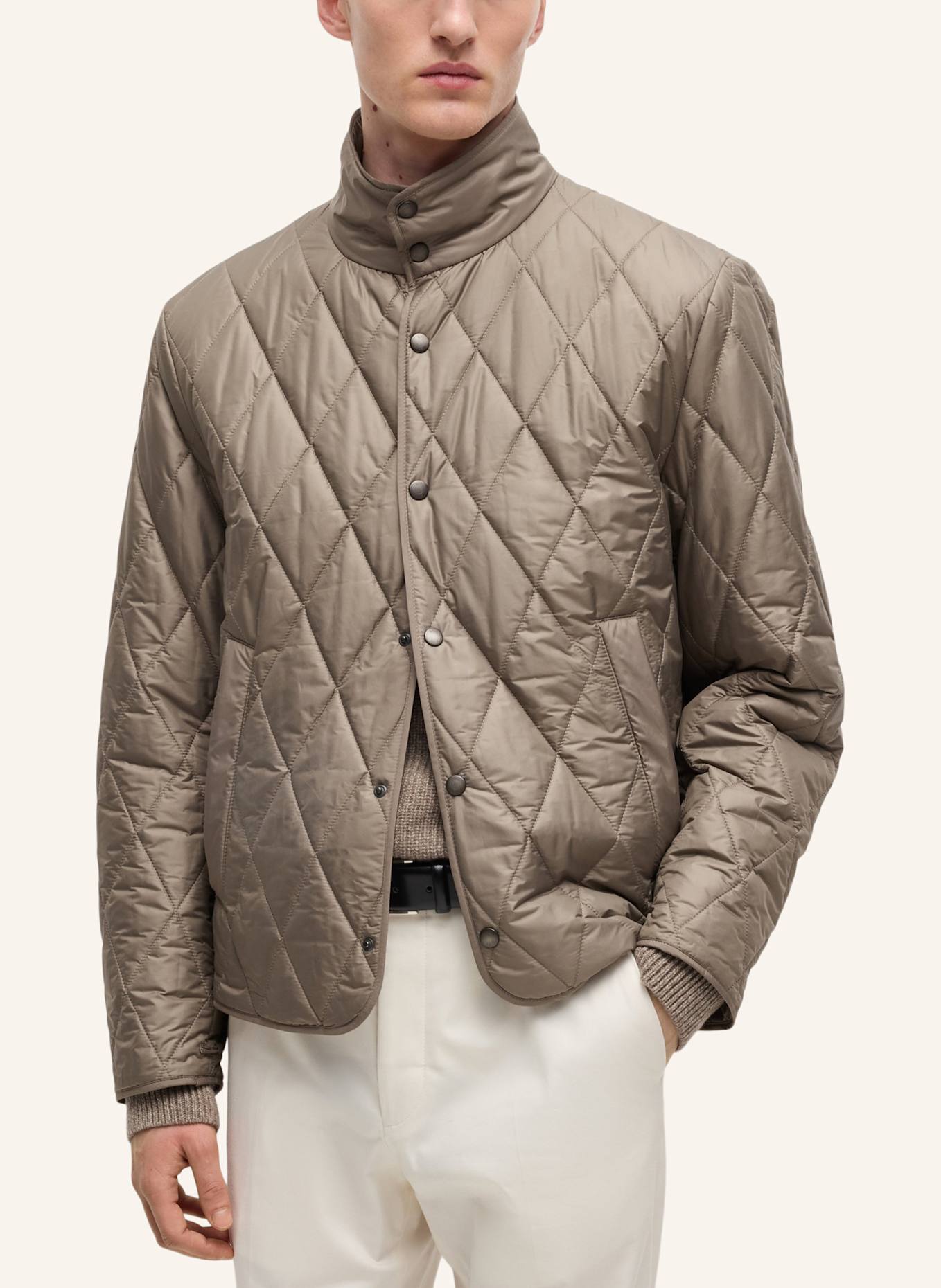 BOSS Casual Jacke L-COPKA Regular Fit: GRÜN