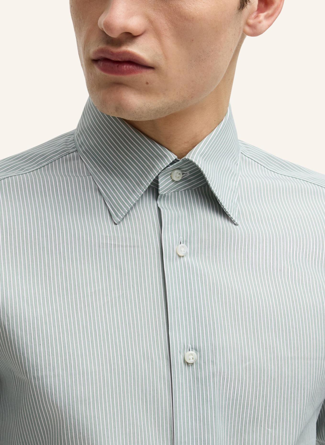 BOSS Business Hemd L-HAYS-HBD-C1-251 Slim Fit: GRÜN