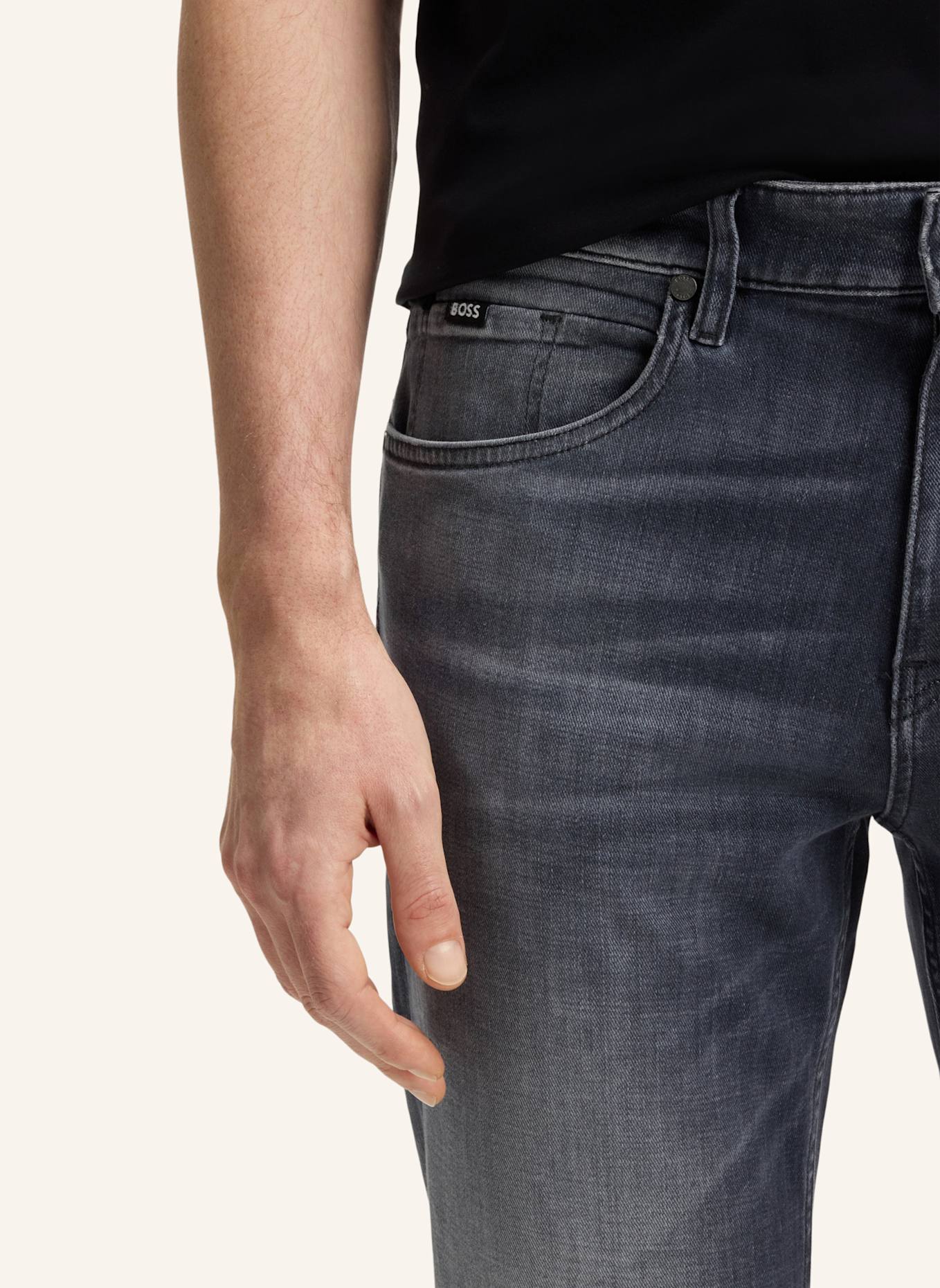 BOSS Jeans C-RE.MAINE Regular Fit: SCHWARZ