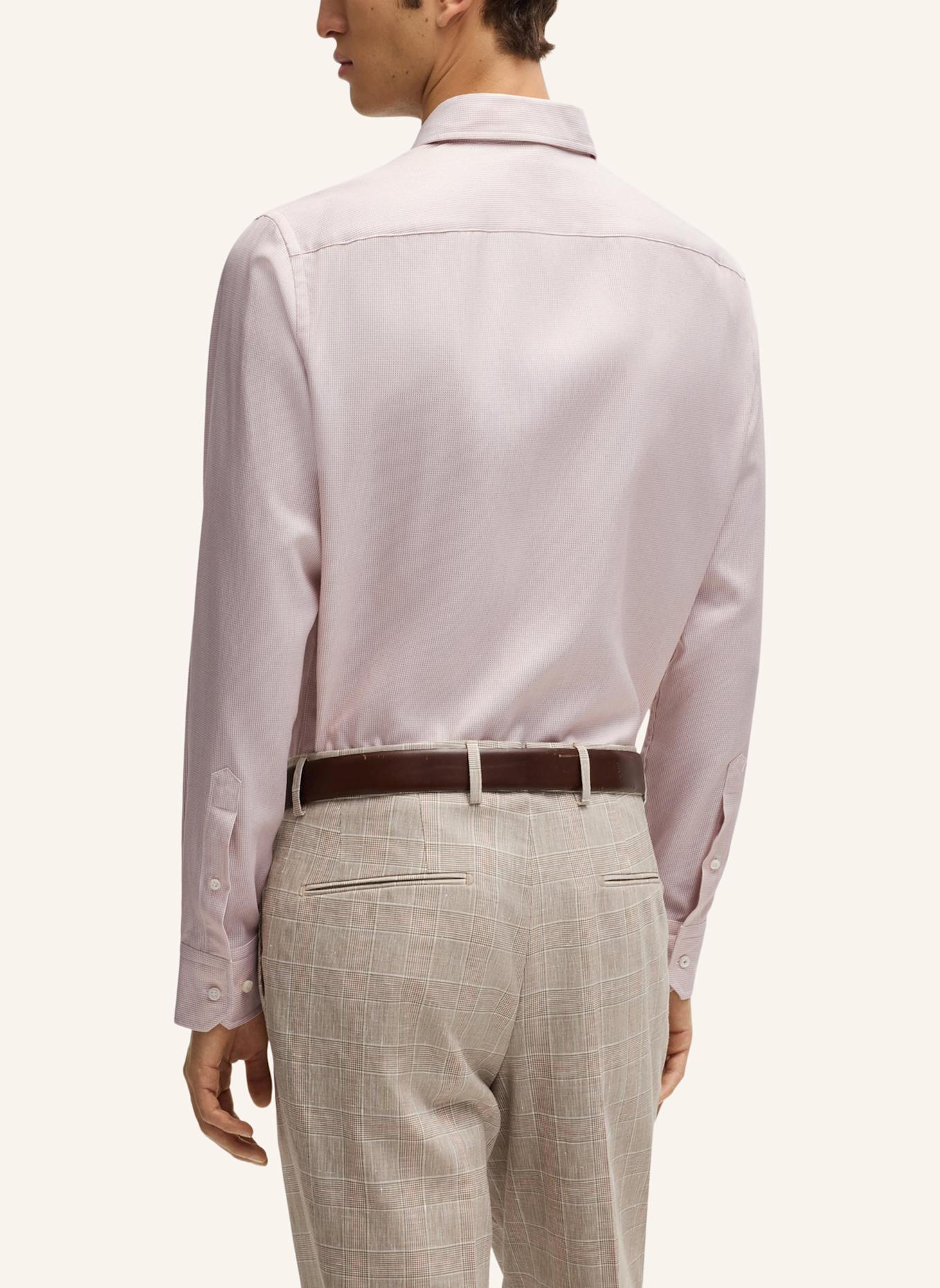 BOSS Business Hemd L-JOSH-SPREAD-C1-243 Regular Fit: ROT