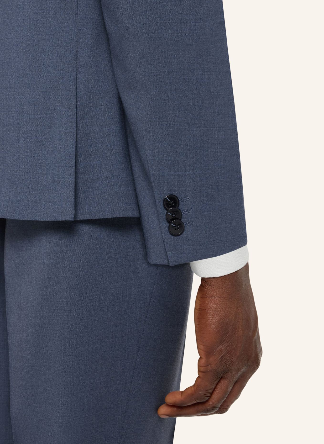 HUGO Business Anzug ARTI-HESTEN253X Extra-Slim Fit: BLAU