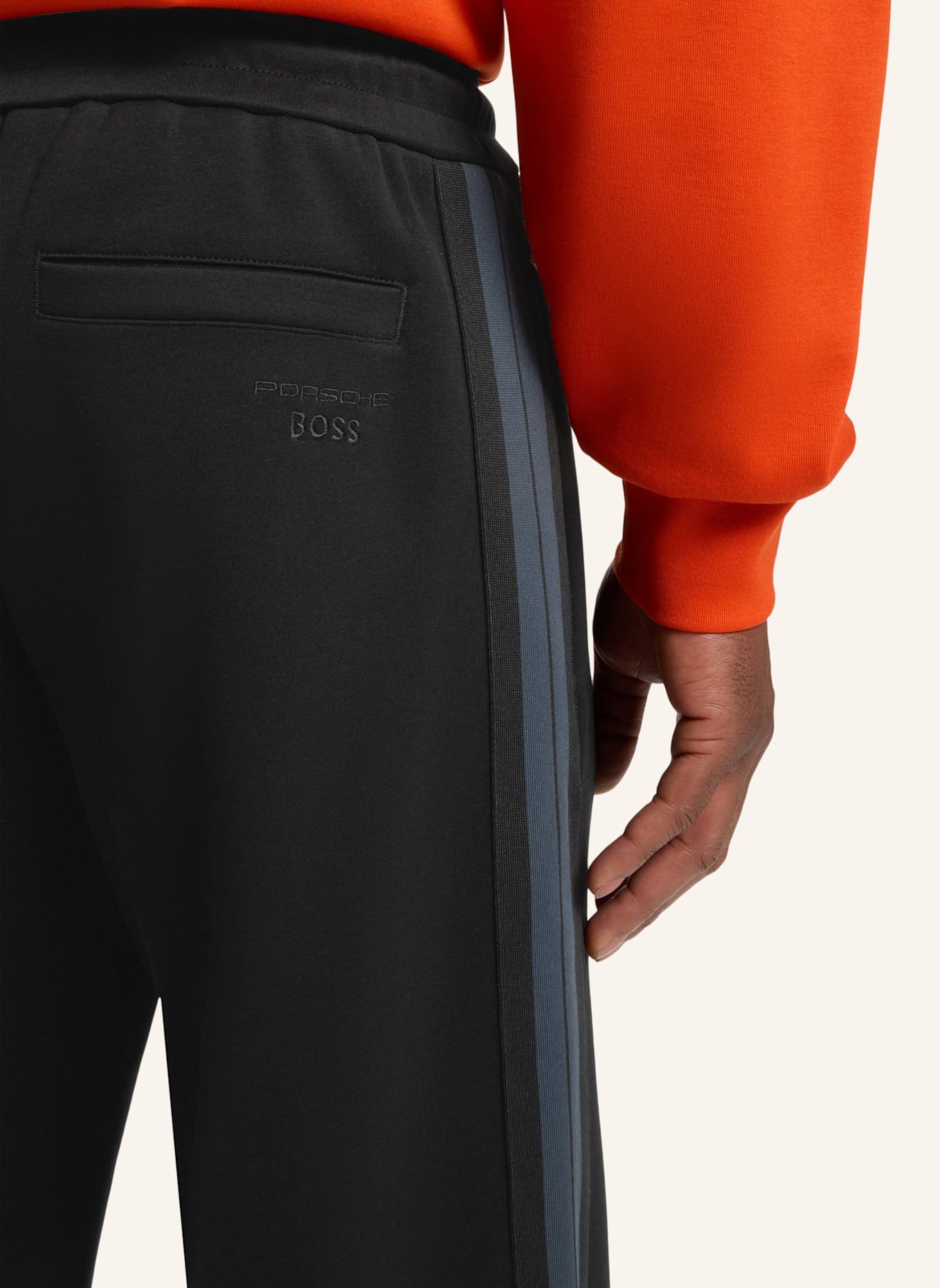 BOSS Casual Hose C-LEVETE 197_PS Modern Fit: SCHWARZ
