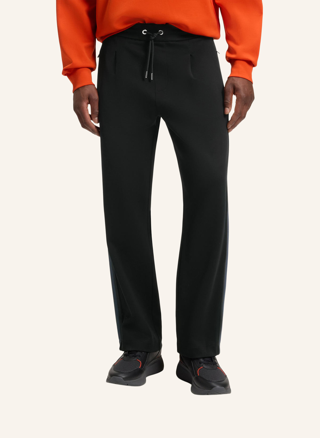 BOSS Casual Hose C-LEVETE 197_PS Modern Fit: SCHWARZ