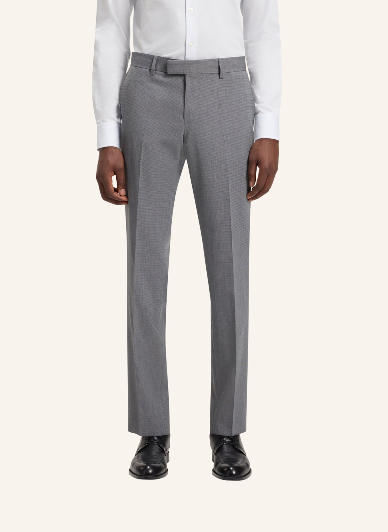BOSS Business Anzug H-HUGE-2PCS-253 Slim Fit: HELLGRAU