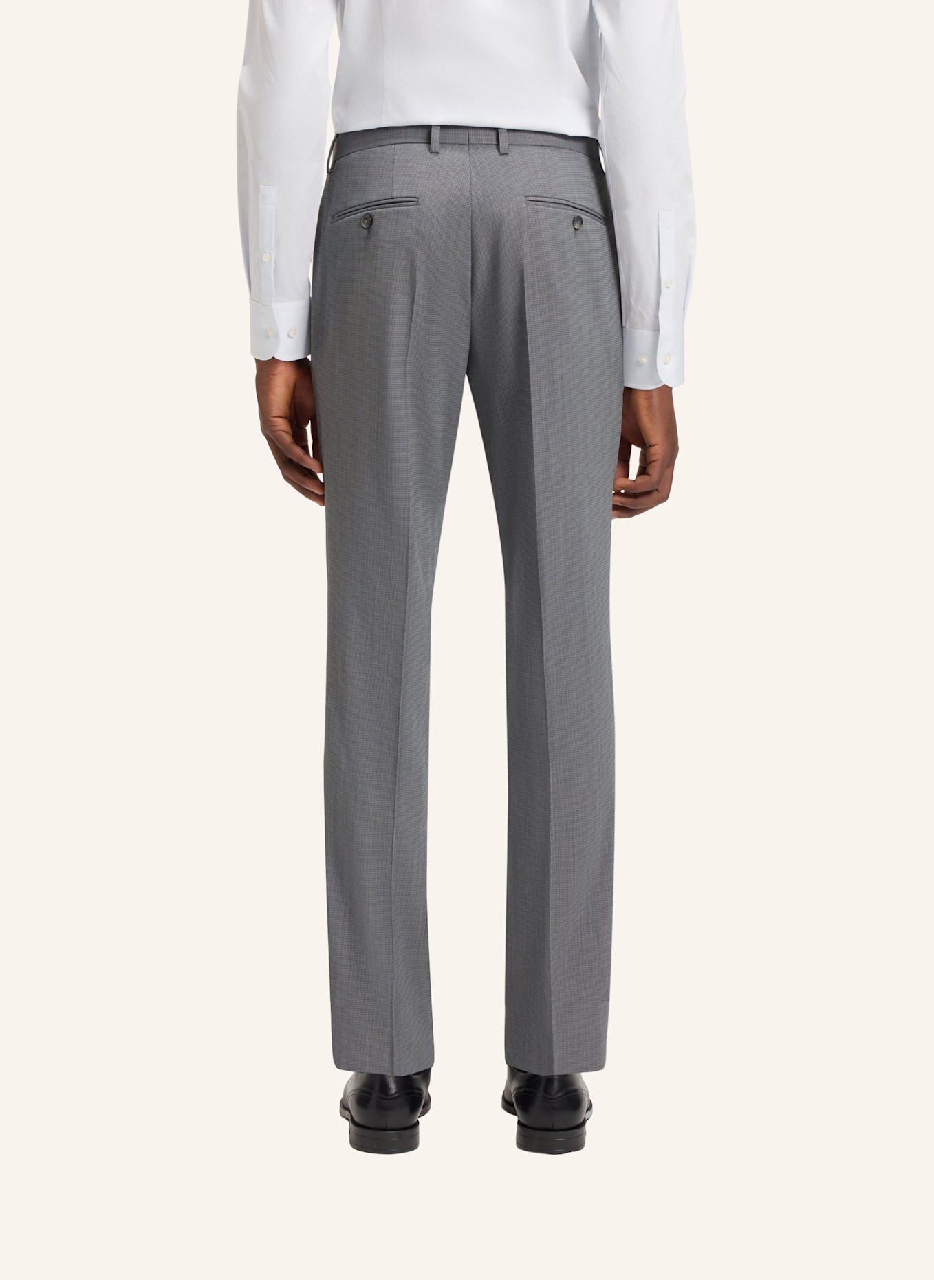 BOSS Business Anzug H-HUGE-2PCS-253 Slim Fit: HELLGRAU