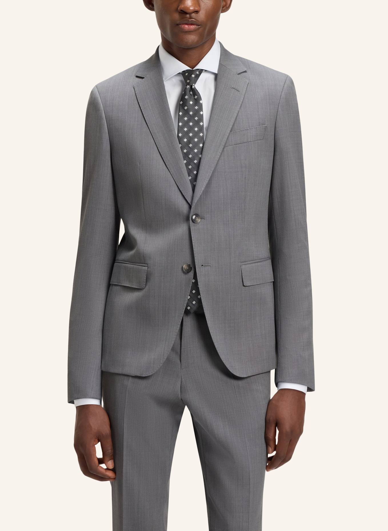 BOSS Business Anzug H-HUGE-2PCS-253 Slim Fit: HELLGRAU